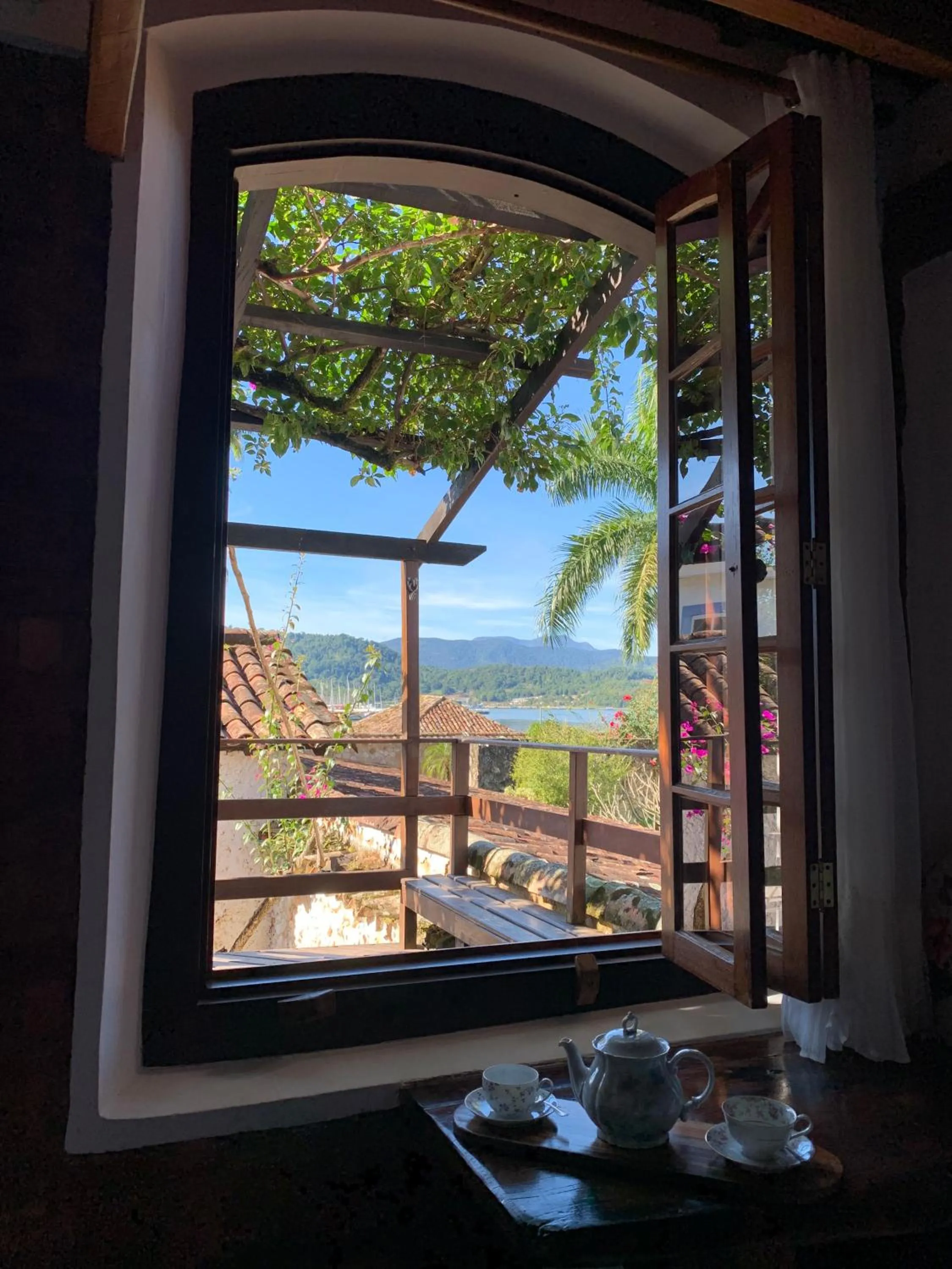 Balcony/Terrace in Pousada Arte Urquijo
