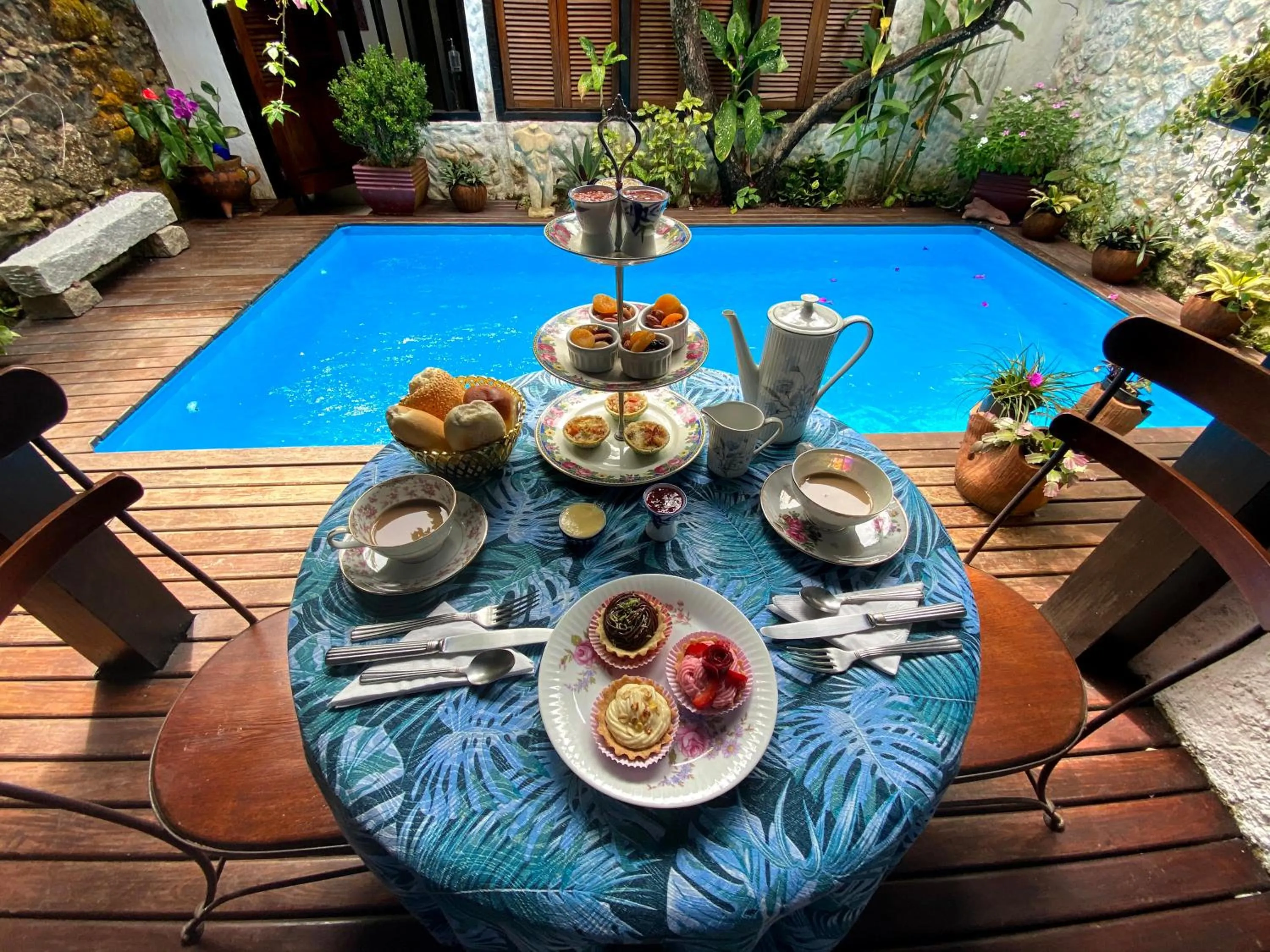 Food and drinks in Pousada Arte Urquijo