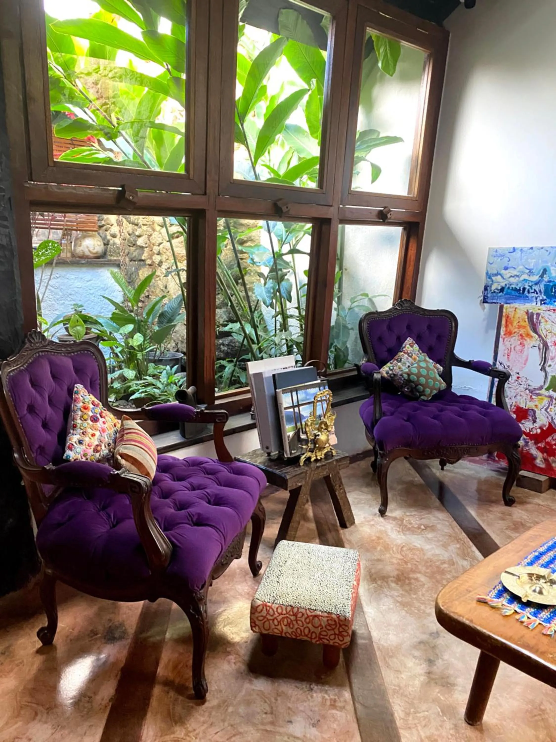 Garden in Pousada Arte Urquijo