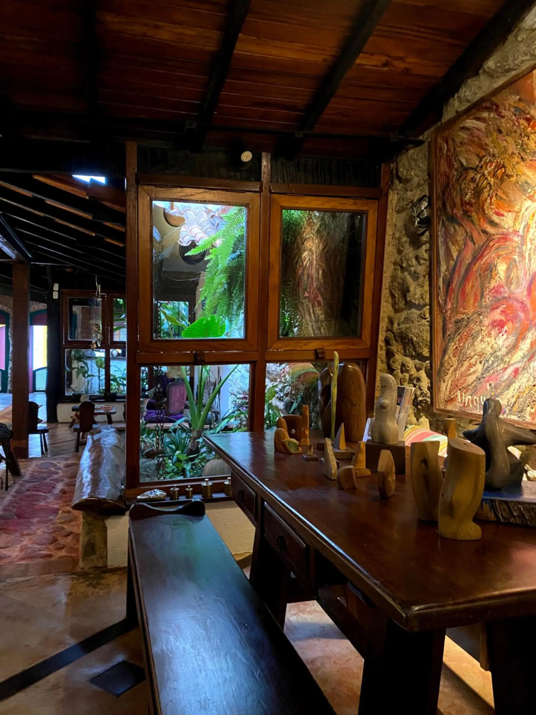 Garden in Pousada Arte Urquijo