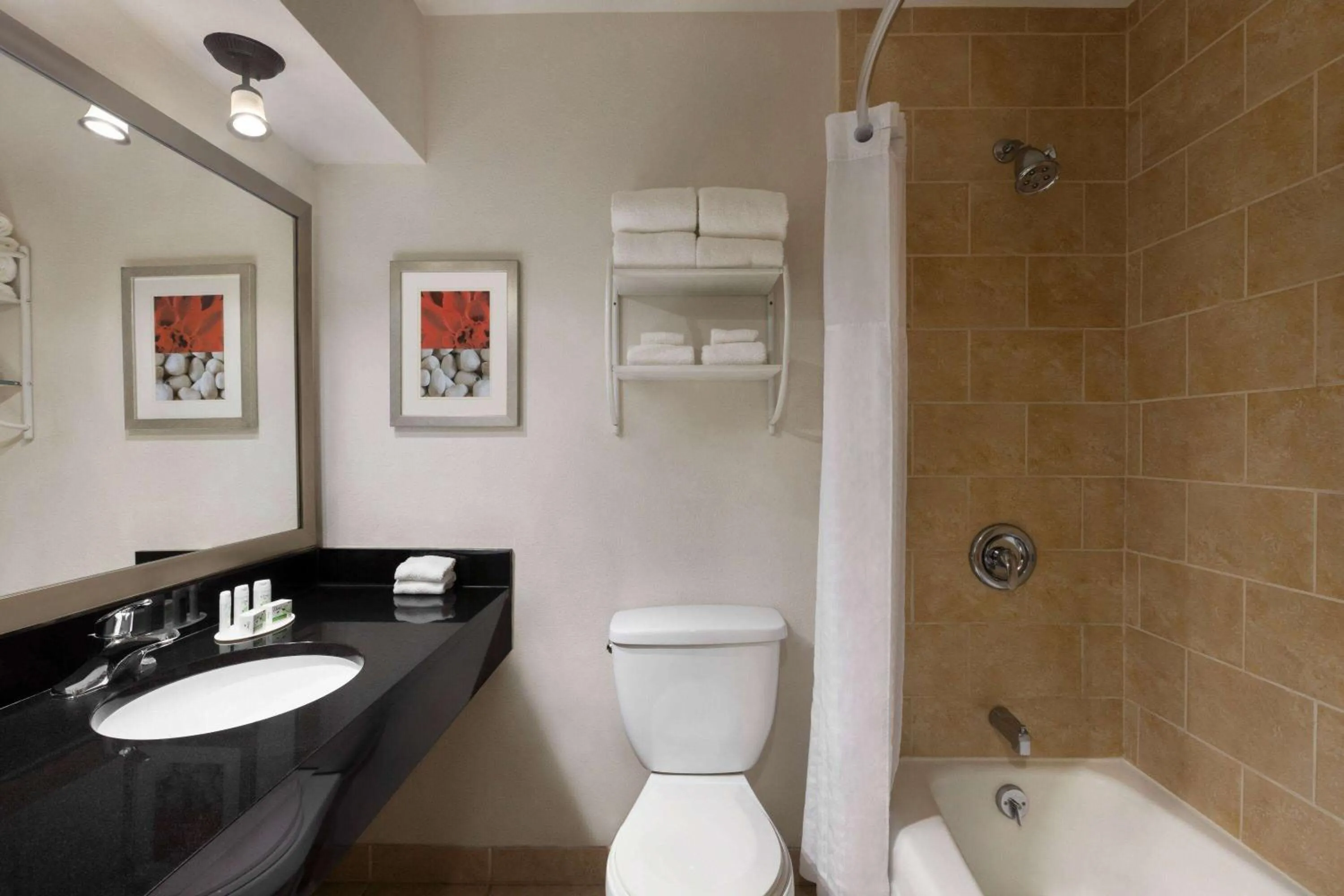 Bathroom in Ramada by Wyndham Sarasota Waterfront