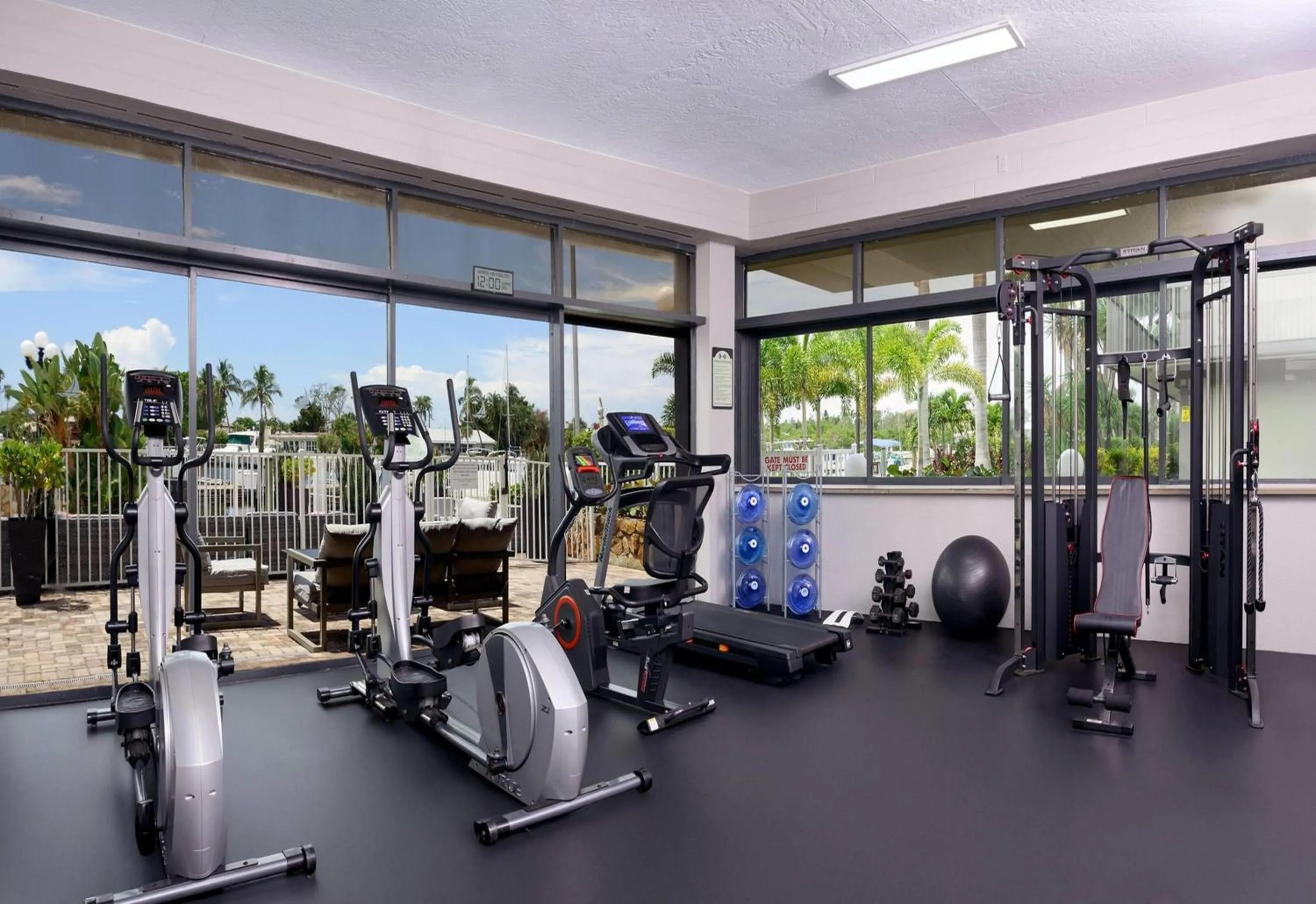 Fitness centre/facilities in Ramada by Wyndham Sarasota Waterfront