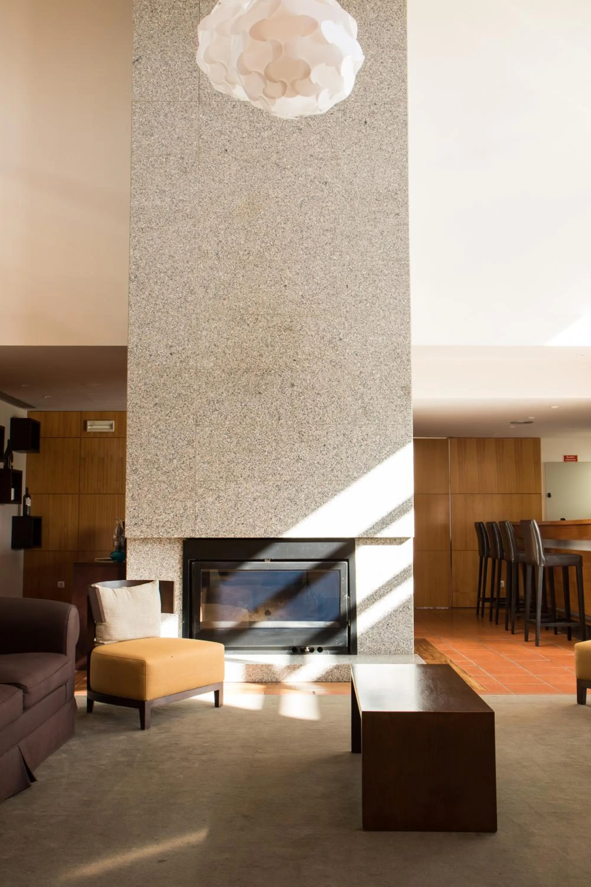 Communal lounge/ TV room in Hotel Rural Santo Antonio