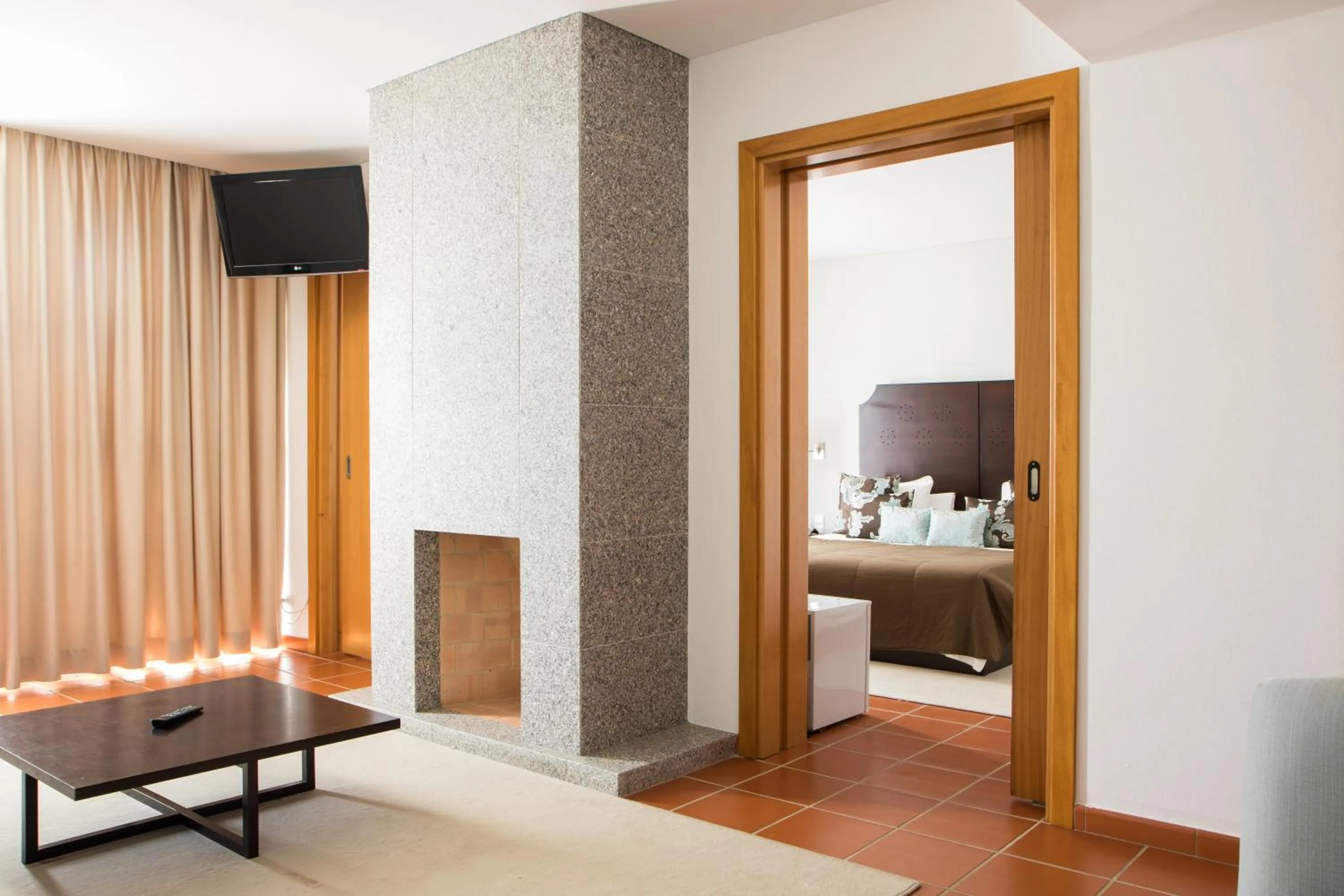 Bed in Hotel Rural Santo Antonio