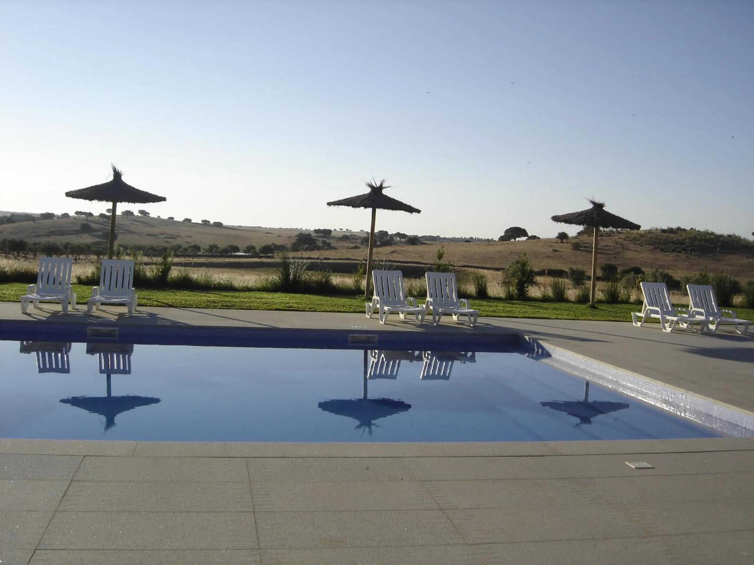 Pool view in Hotel Rural Santo Antonio