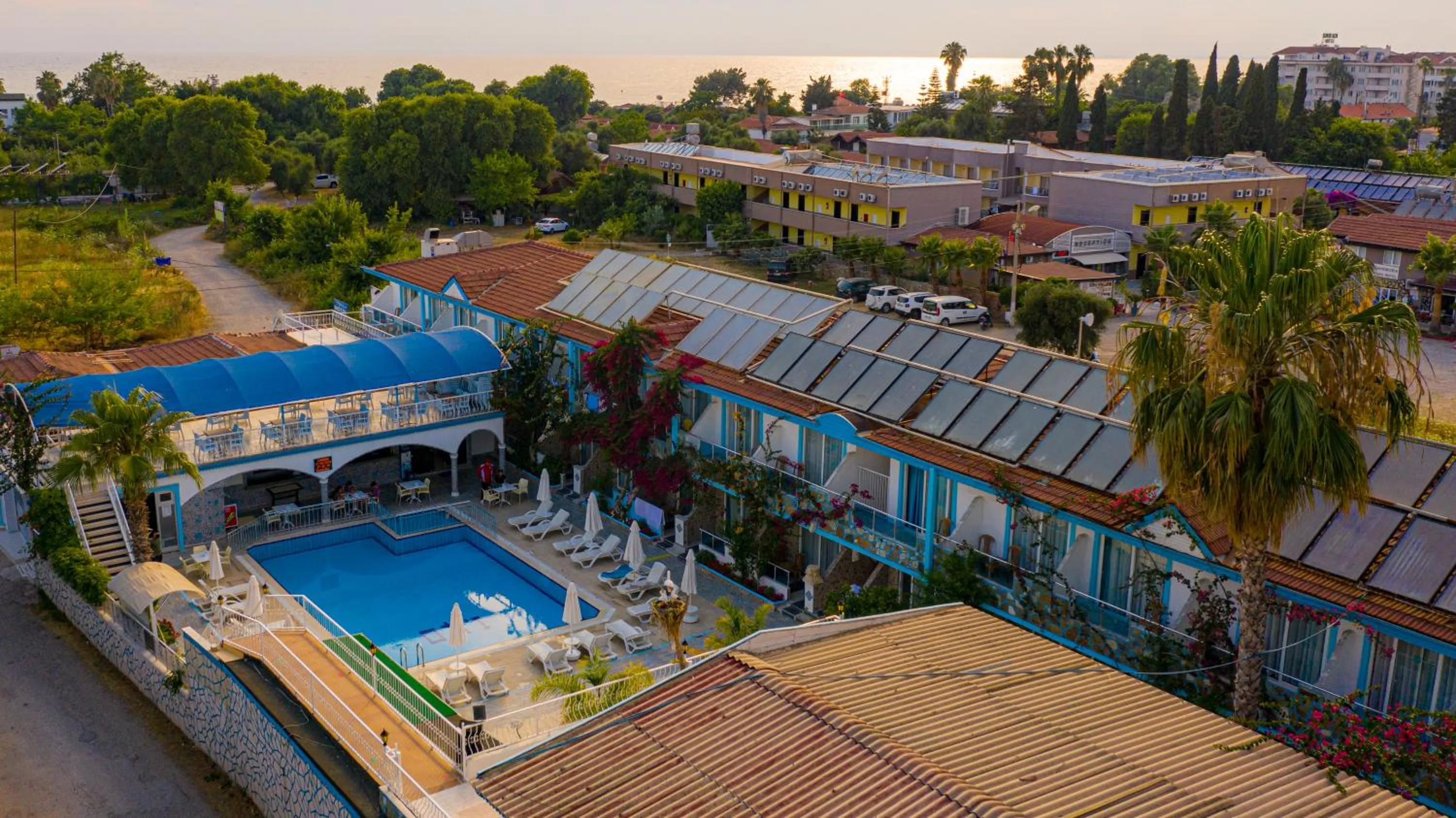 Bird's eye view in Sunberk Hotel