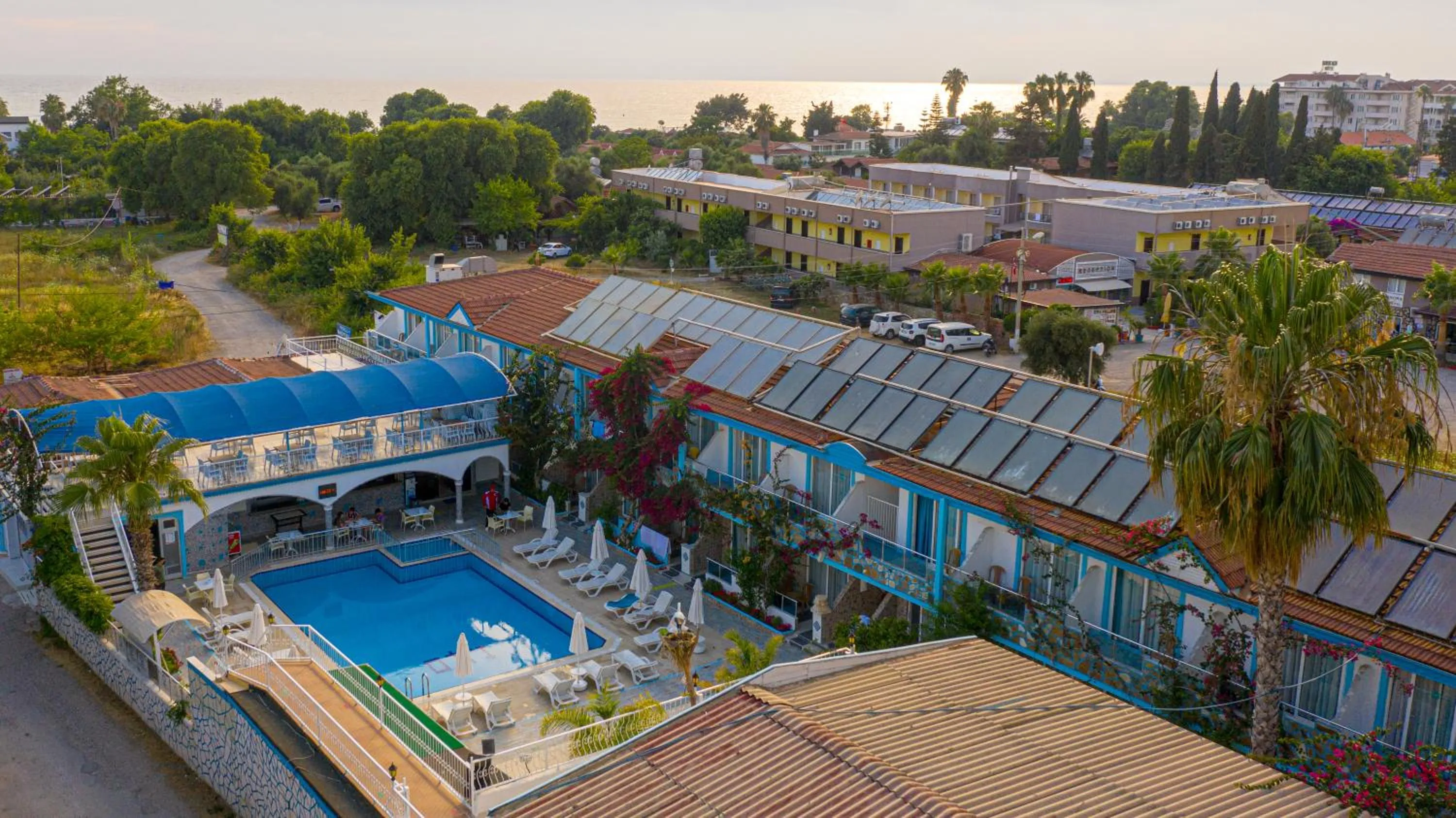 Bird's eye view in Sunberk Hotel