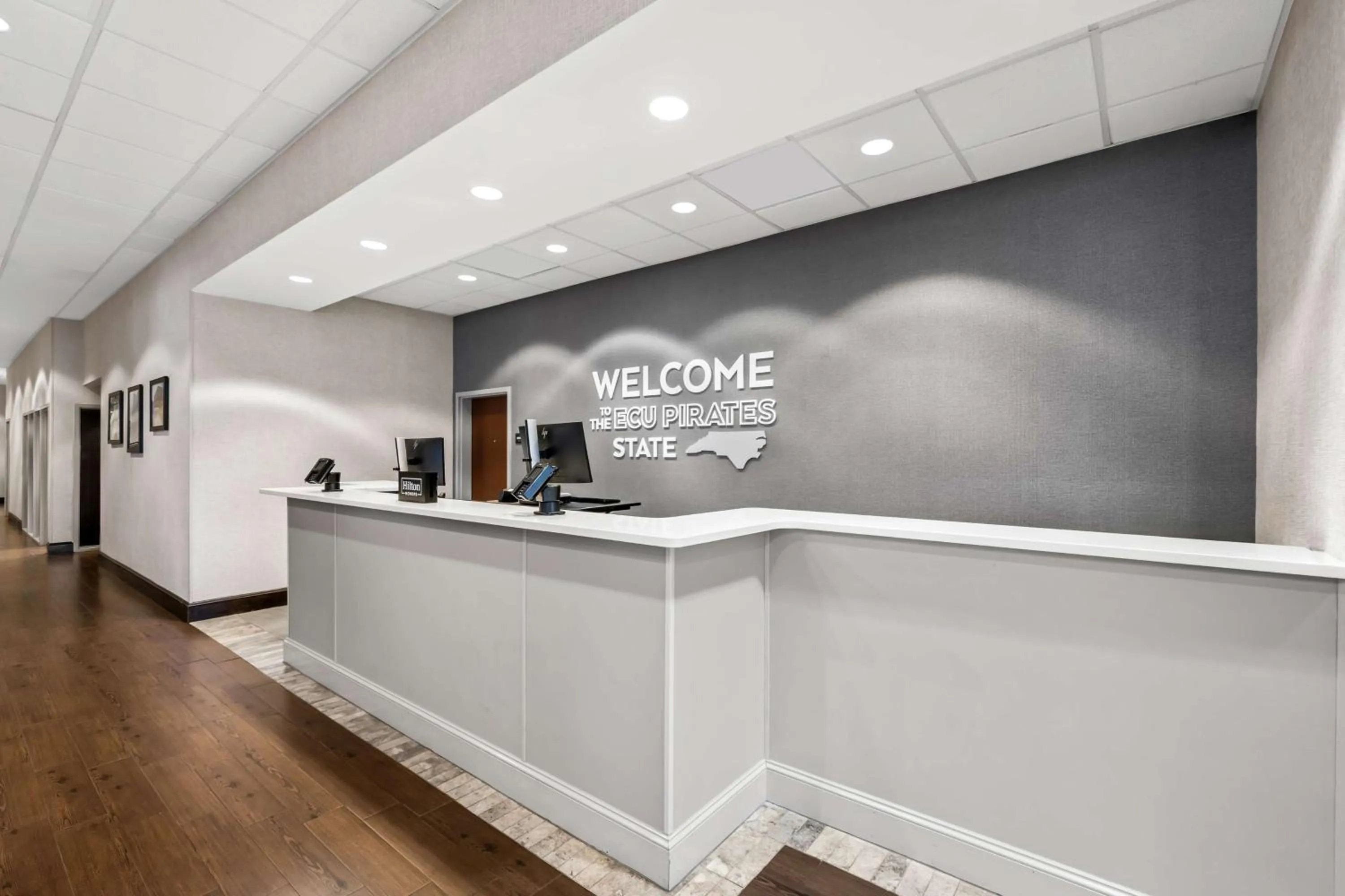 Lobby or reception in Hampton Inn Greenville
