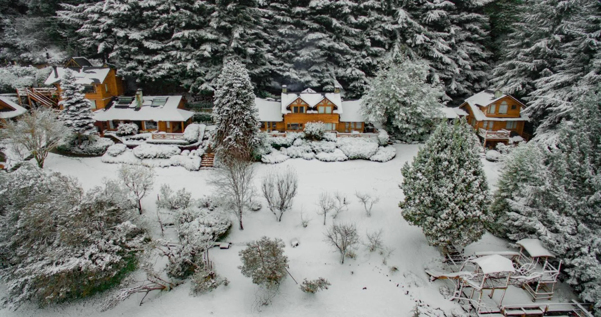 Natural landscape in Cabañas Puerto Pireo