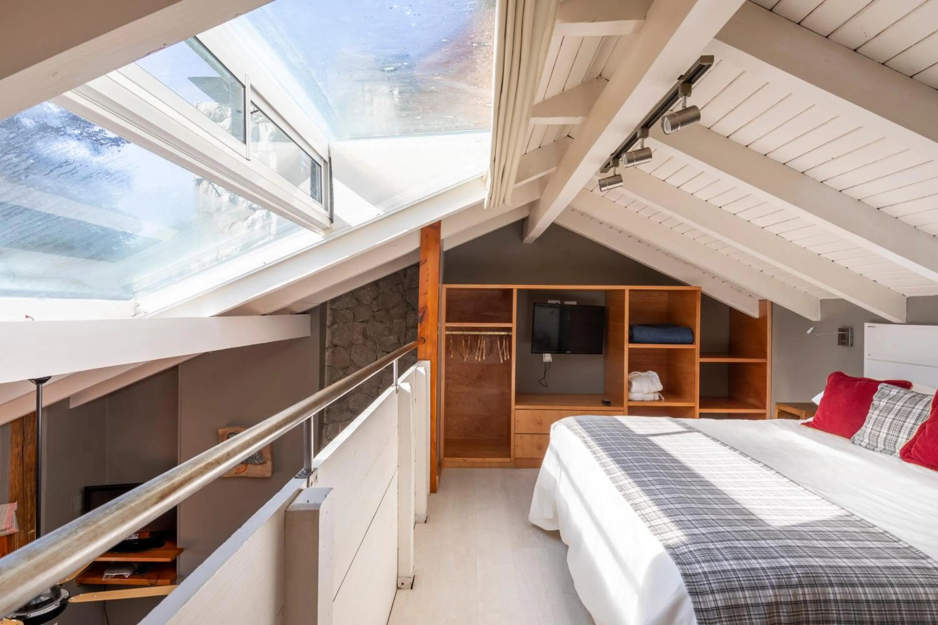 Bedroom, Bed in Cabañas Puerto Pireo