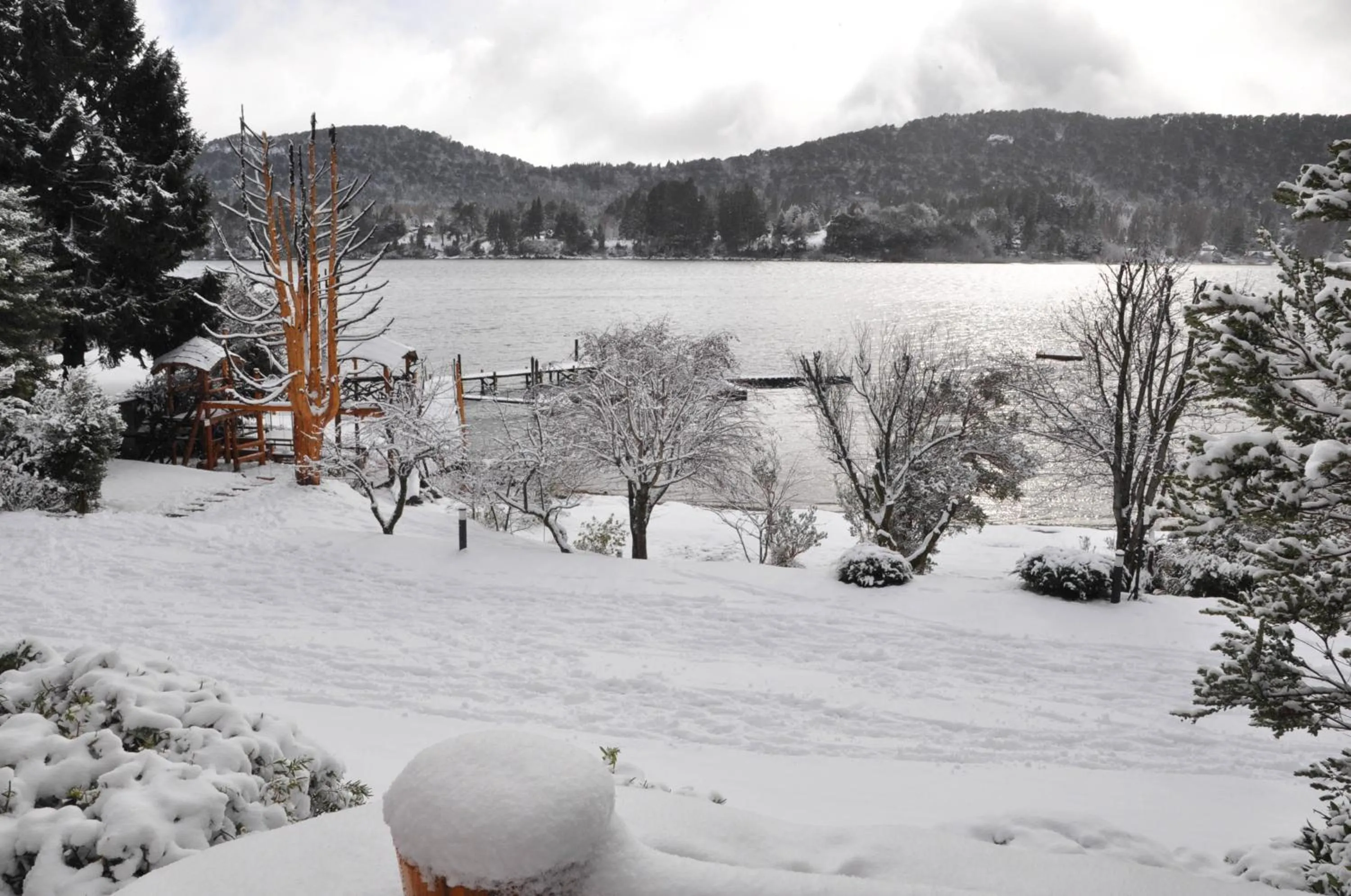 Natural landscape in Cabañas Puerto Pireo