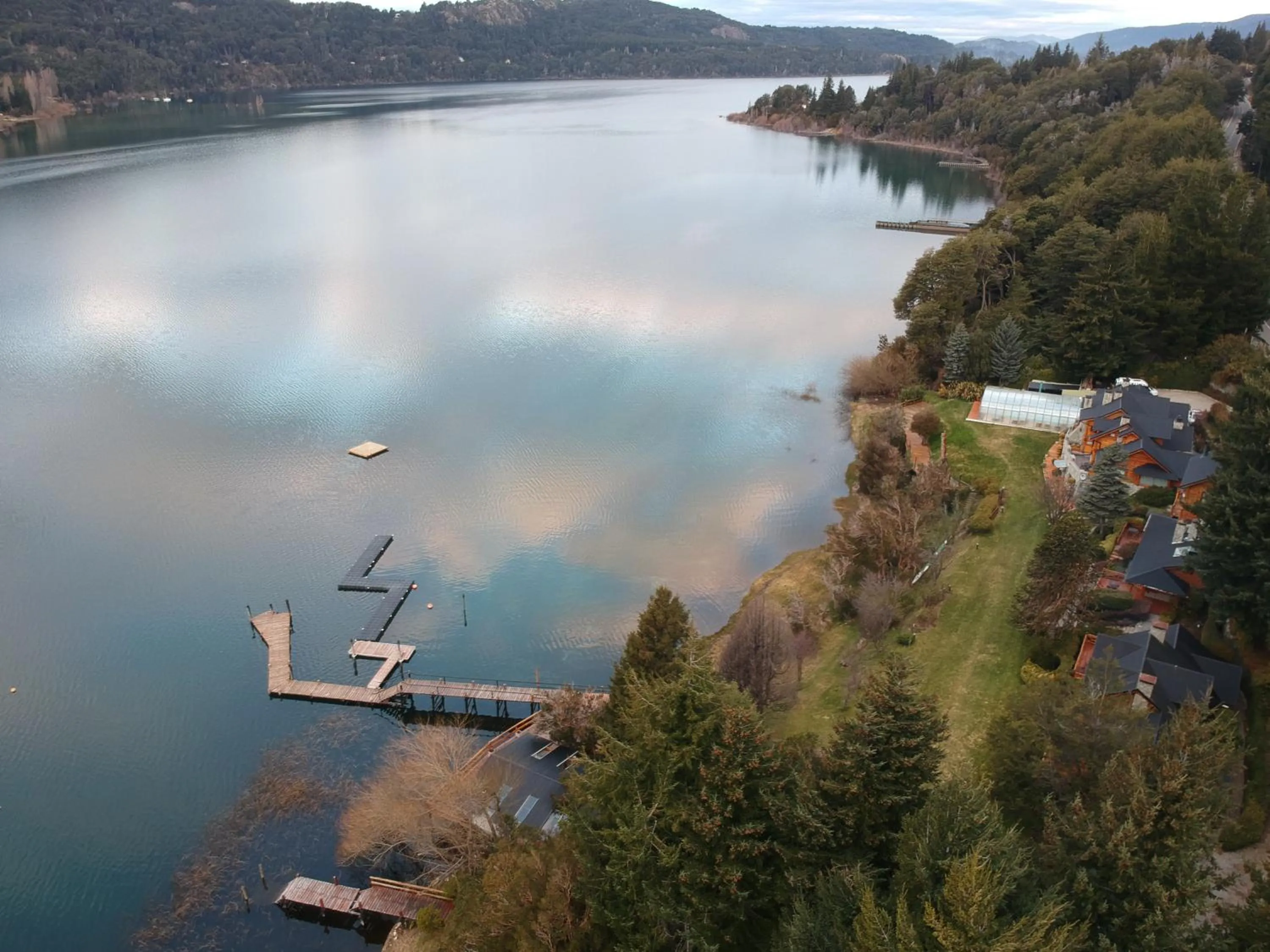 Natural landscape in Cabañas Puerto Pireo