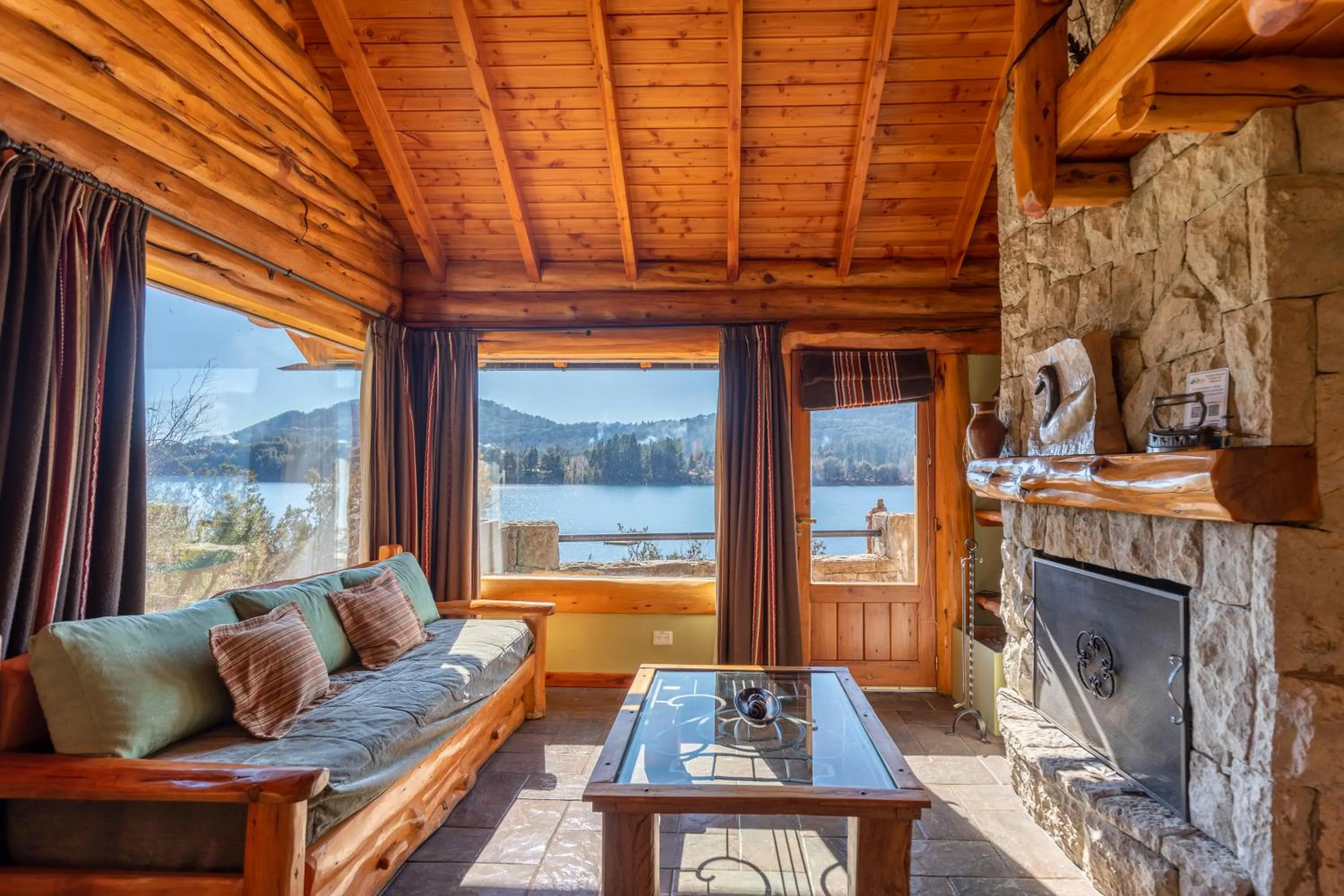 Natural landscape in Cabañas Puerto Pireo