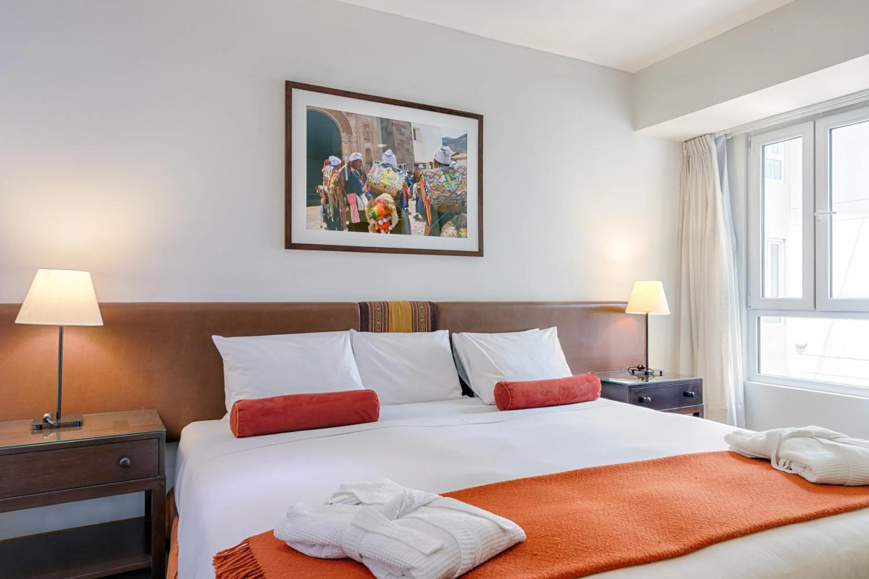 Bed in LP Los Portales Hotel Cusco