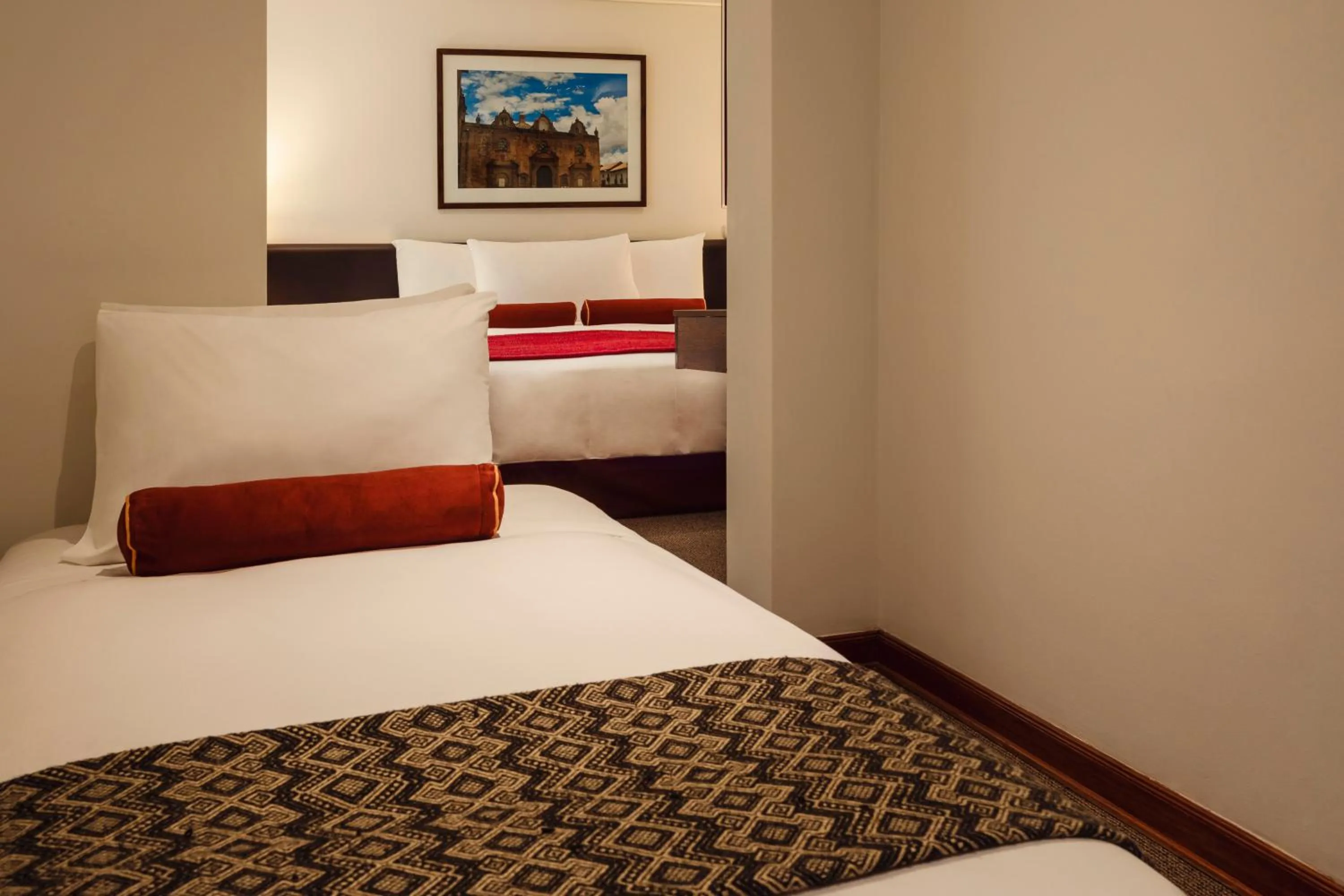 Bed in LP Los Portales Hotel Cusco