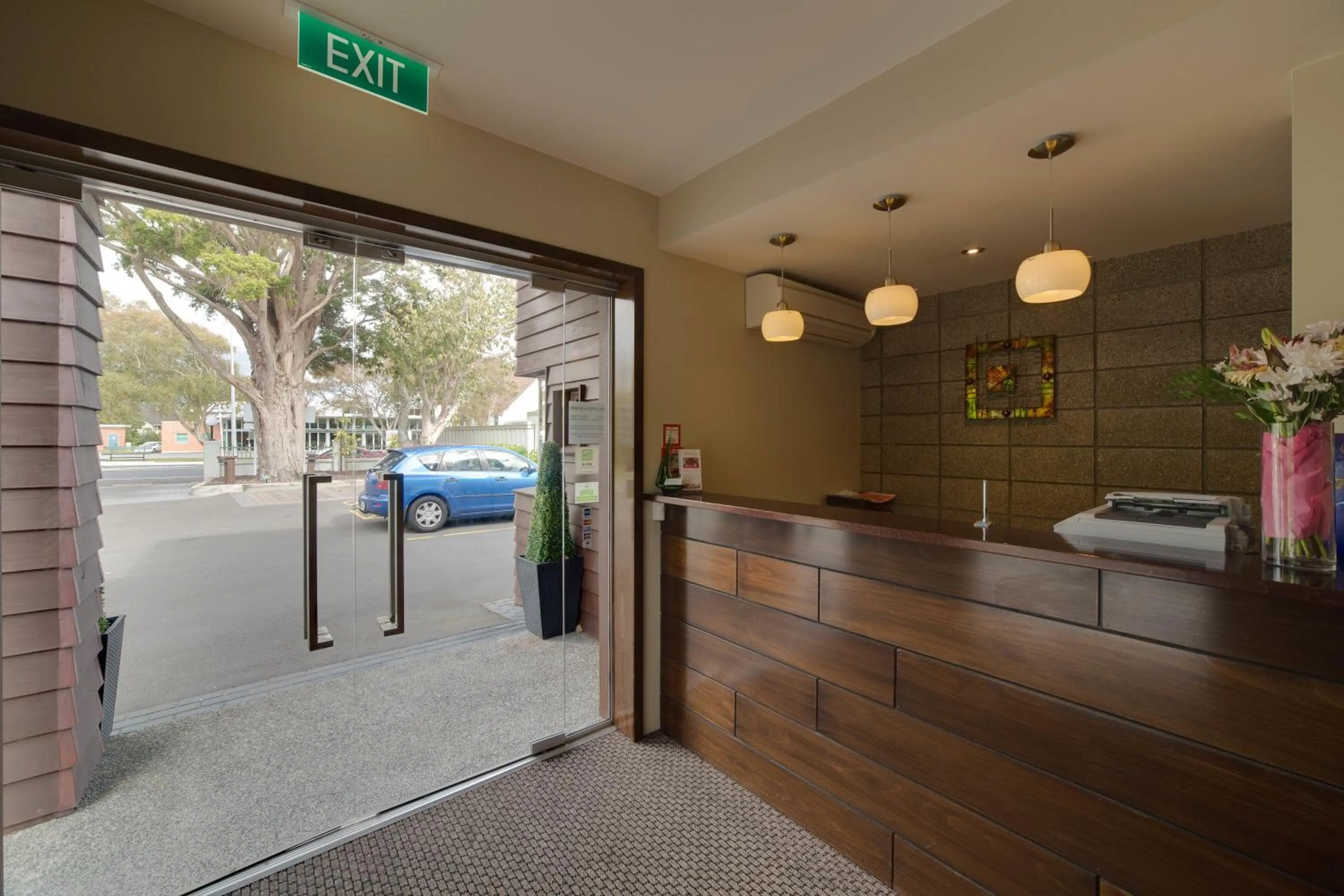 Lobby or reception in Boulcott Lodge