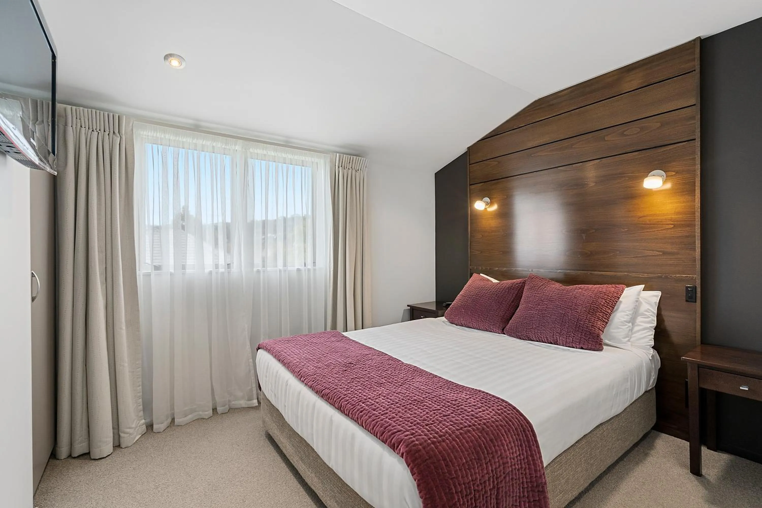 Bedroom, Bed in Boulcott Lodge