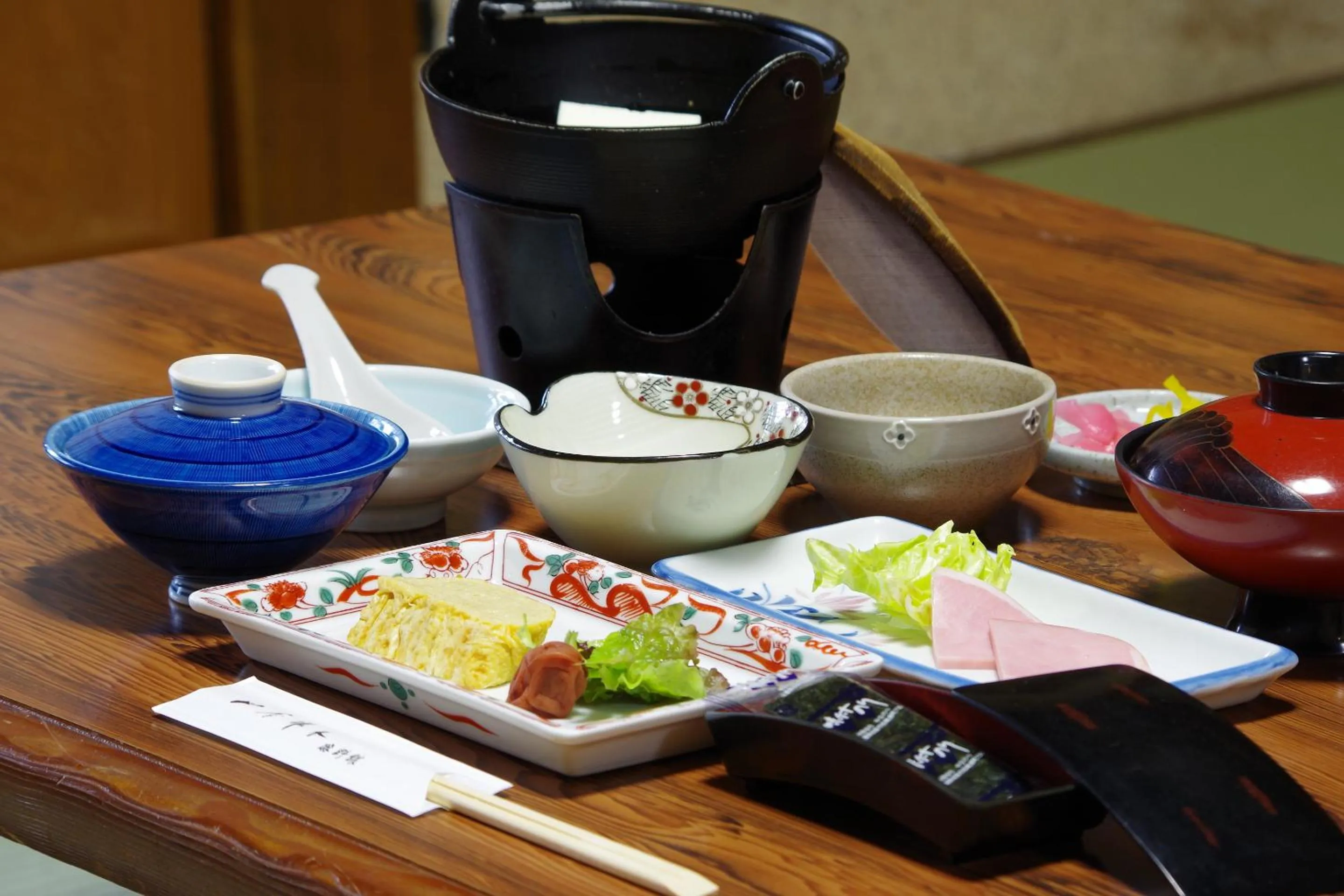 Asian breakfast in Asanokan