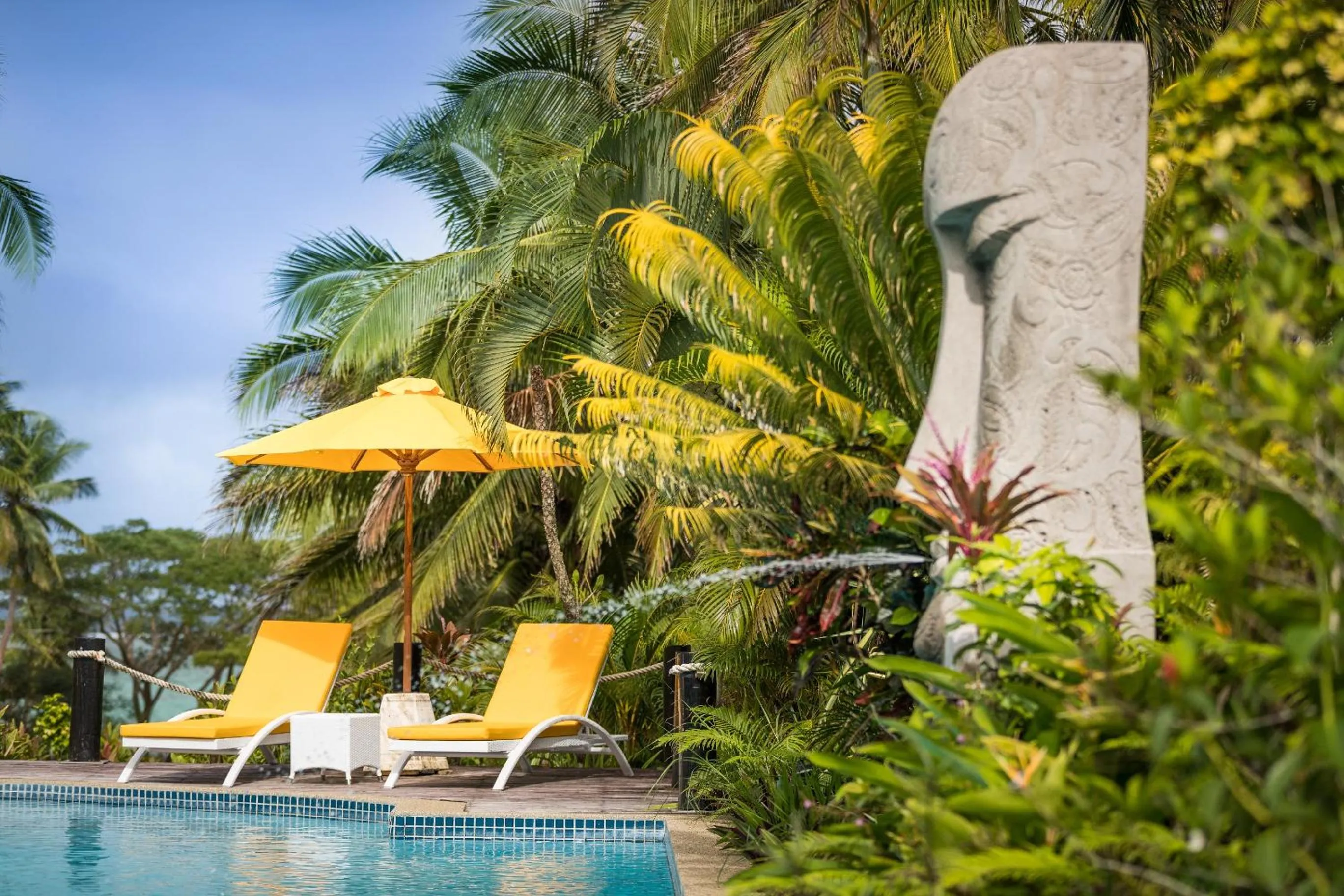 Garden in Wellesley Resort Fiji