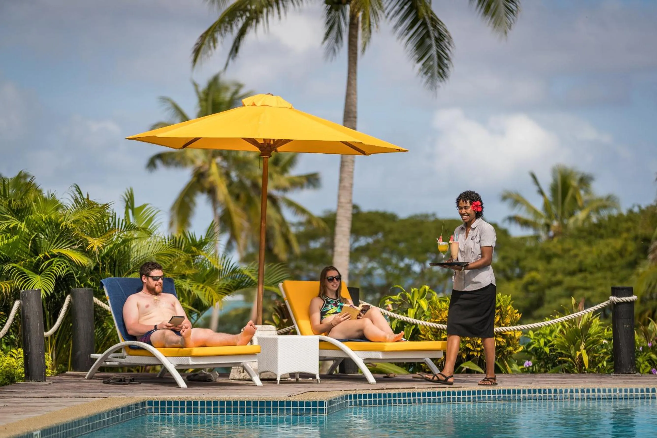 People in Wellesley Resort Fiji