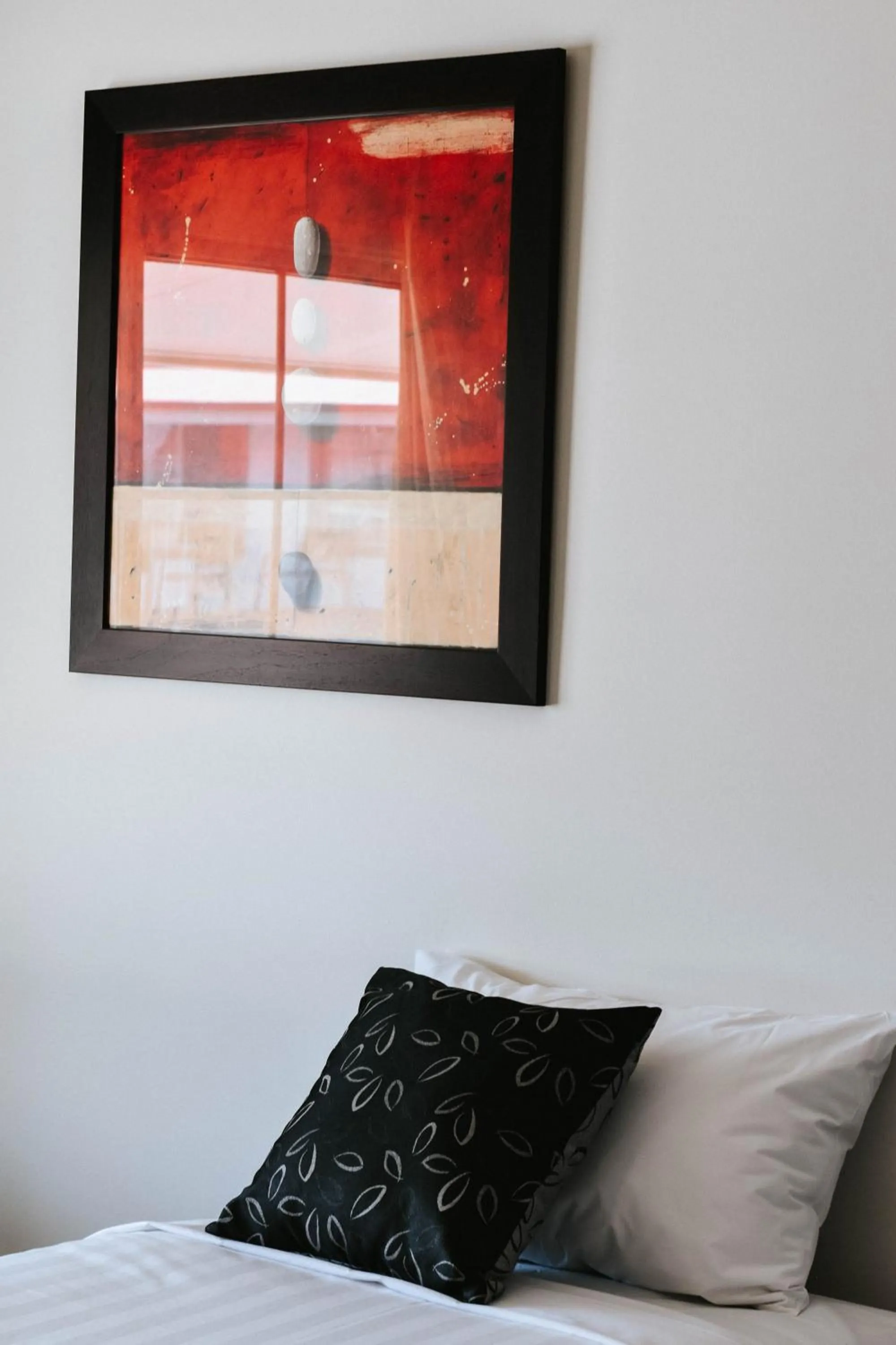 Bed in Charles Sturt Suites & Apartments