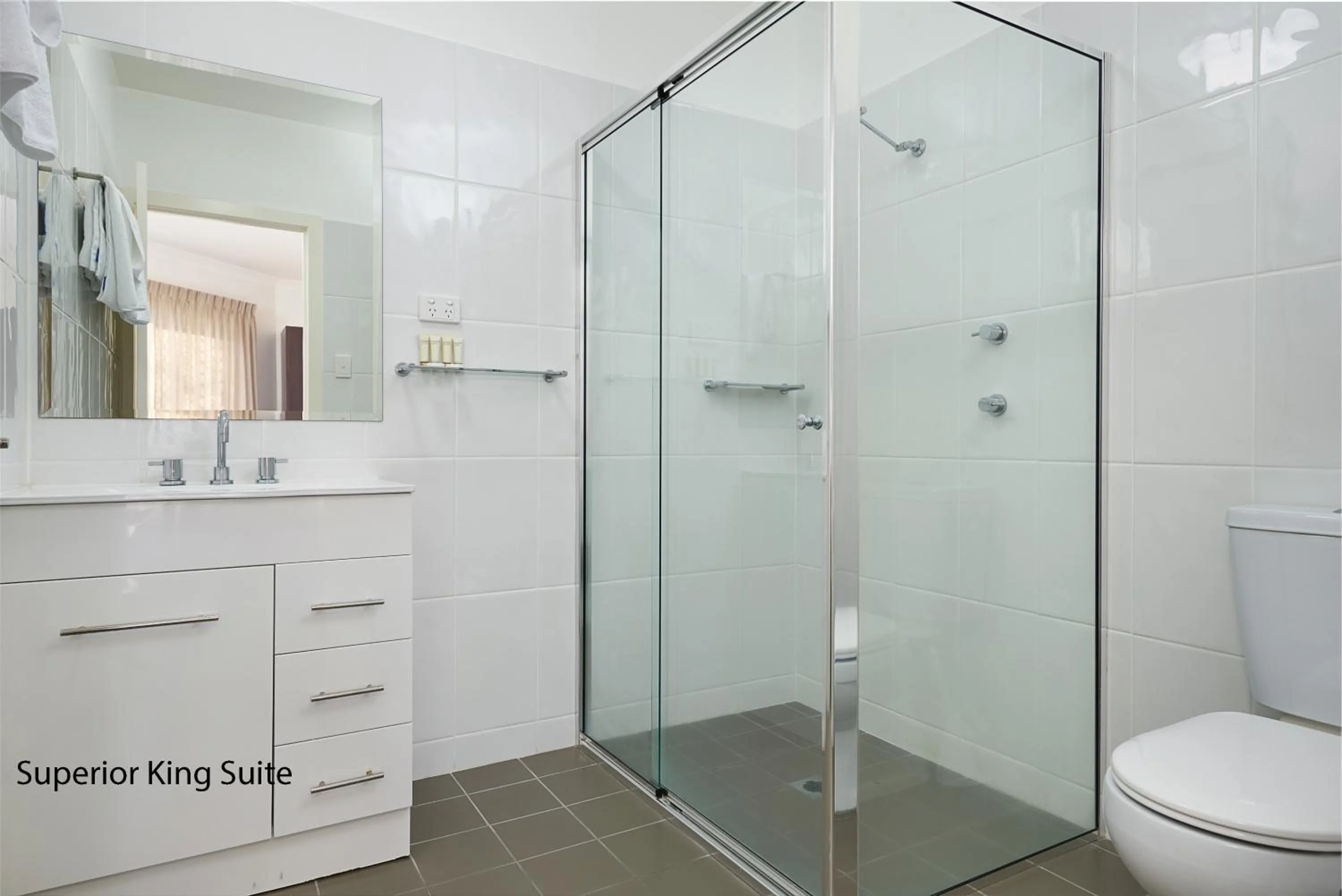 Bathroom in Charles Sturt Suites & Apartments