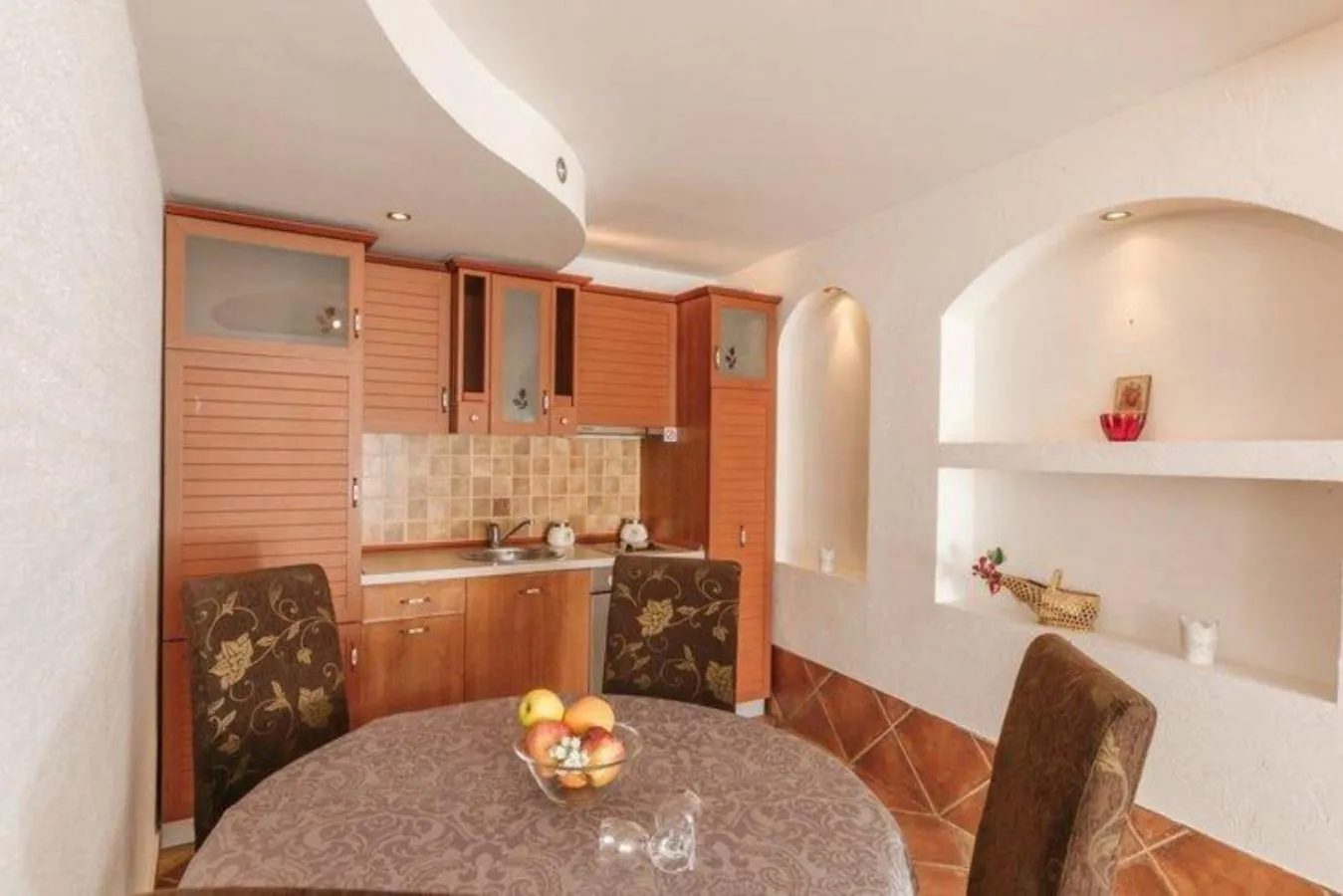 Dining area in Monte Perla Residence