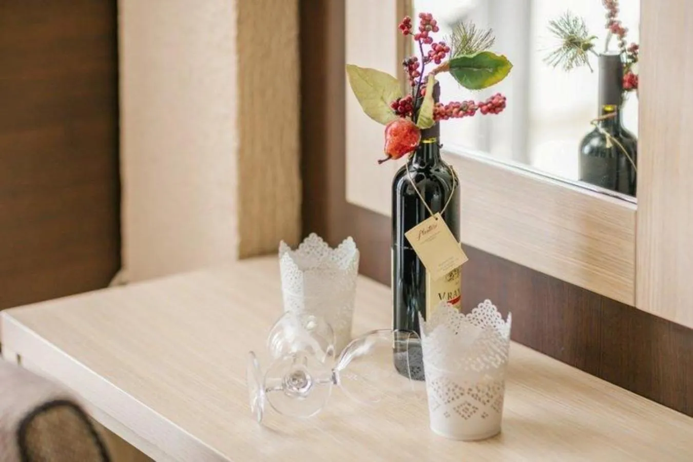 Drinks in Monte Perla Residence