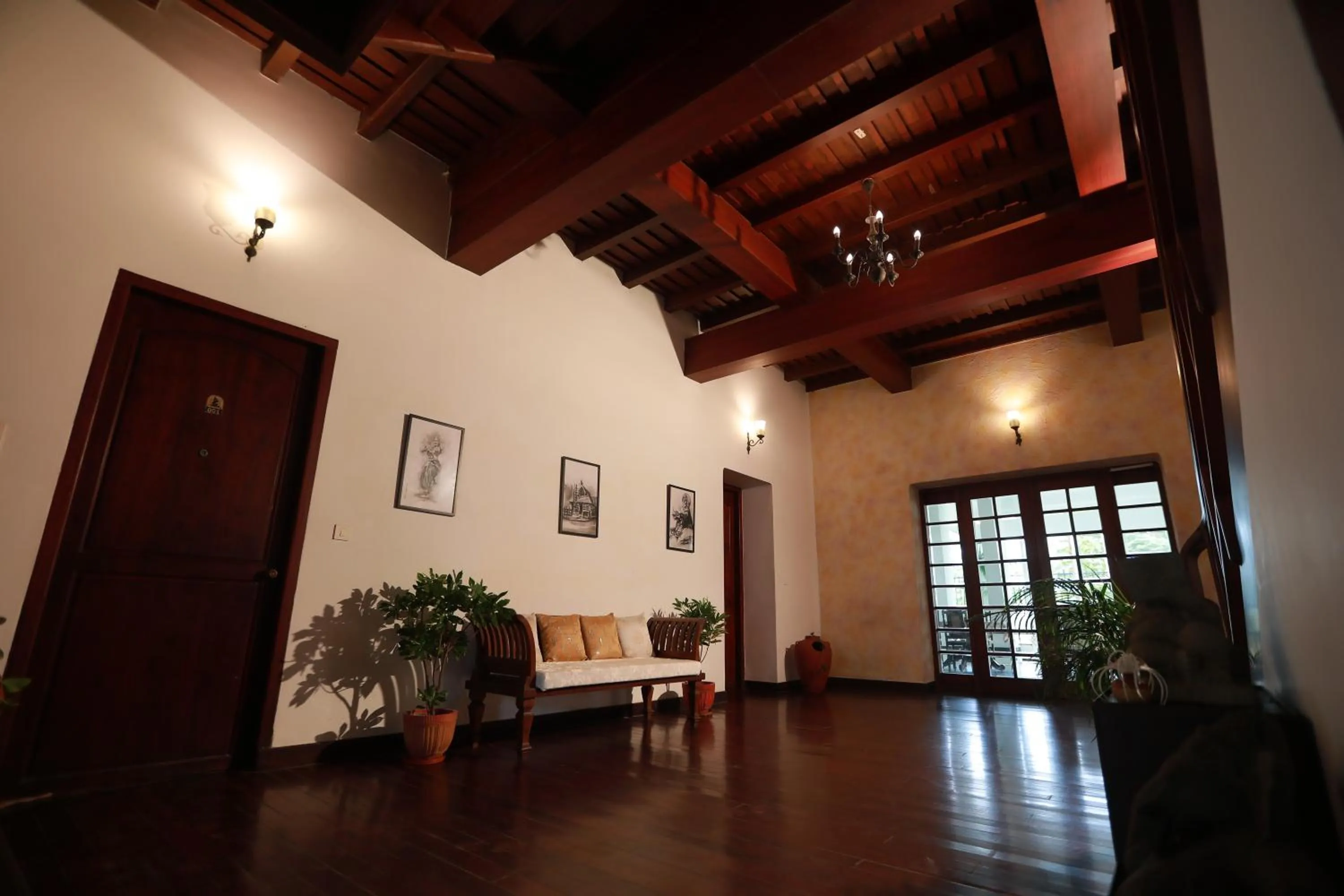 Seating area in Amritara The Poovath Beachfront Heritage, Fort Kochi