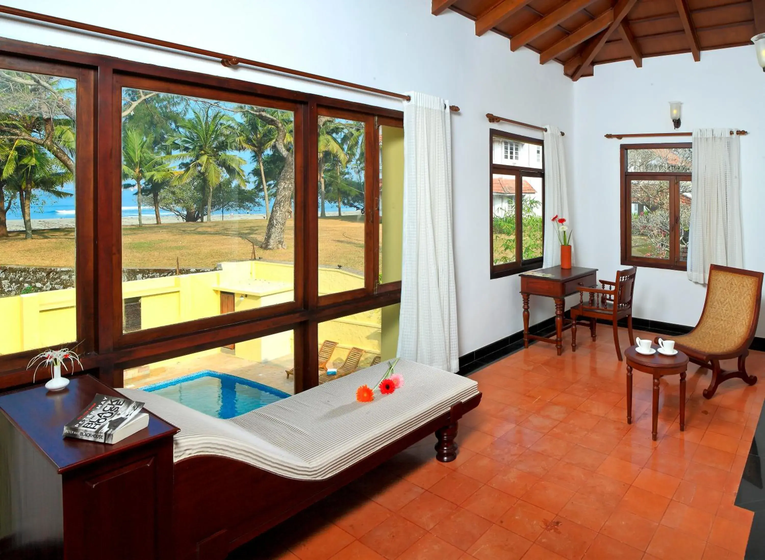 Seaview Room in Amritara The Poovath Beachfront Heritage, Fort Kochi Seaview Room in Amritara The Poovath Beachfront Heritage, Fort Kochi