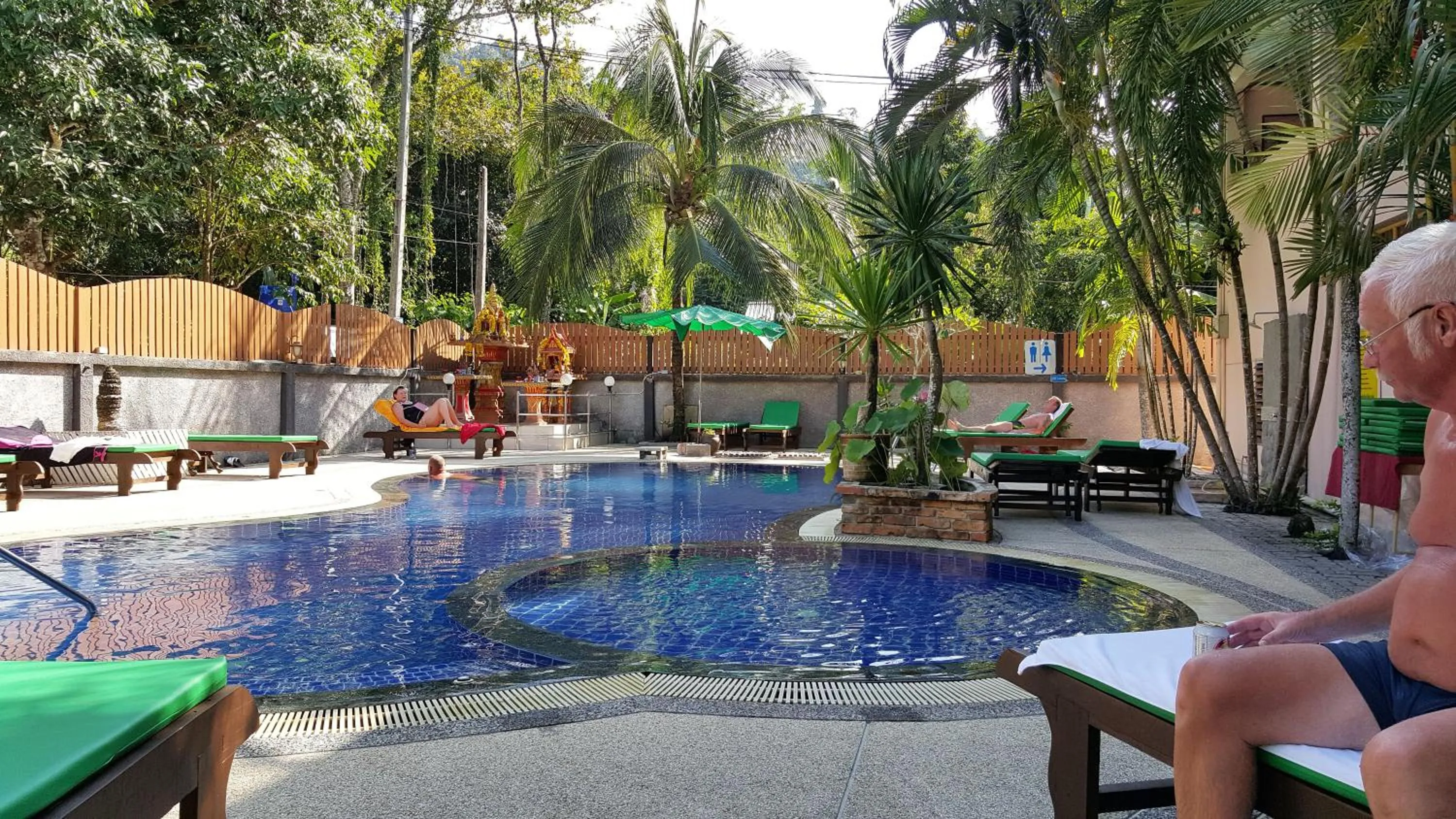 Swimming pool in Khaolak Grand City