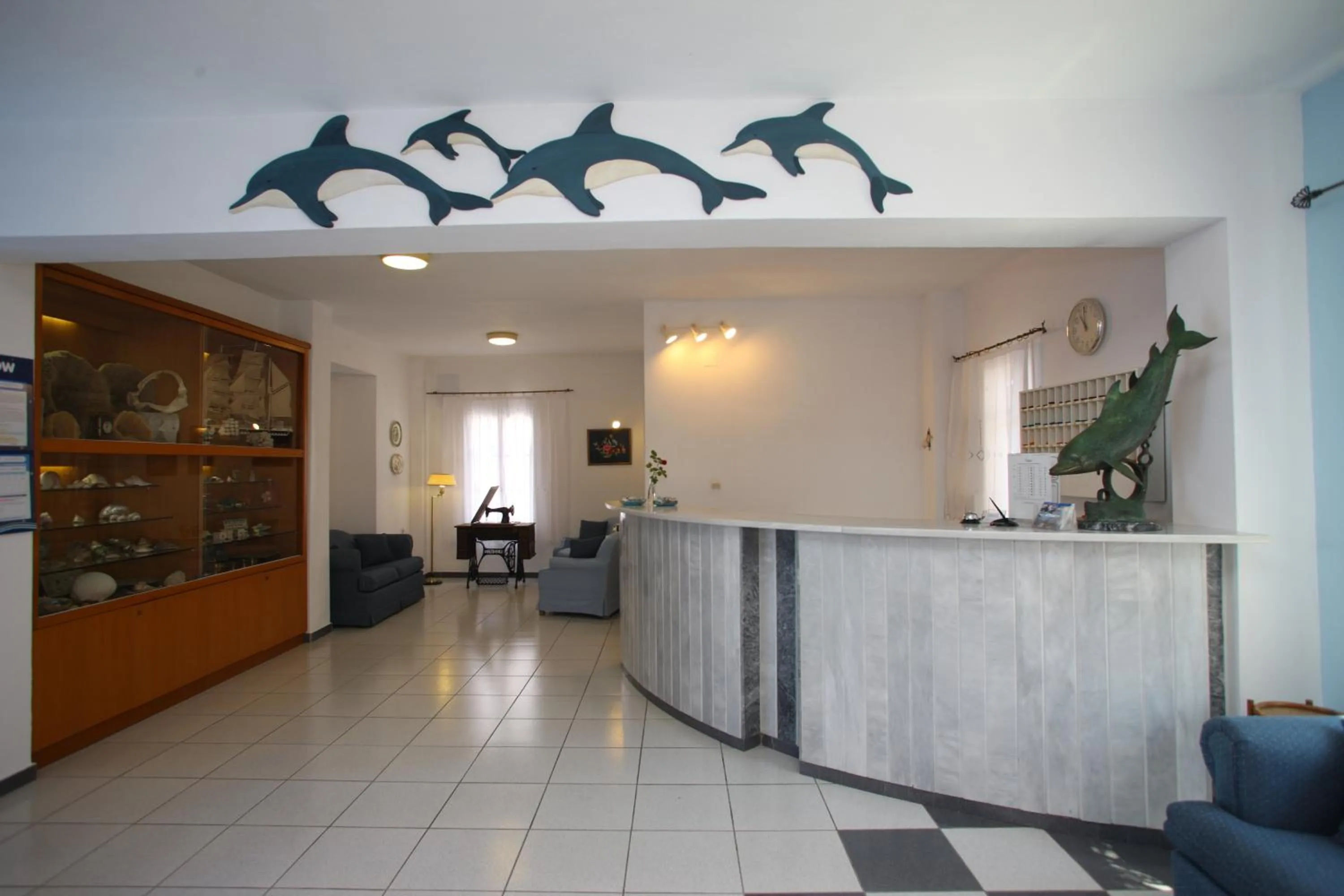 Lobby or reception in Dolphin Hotel