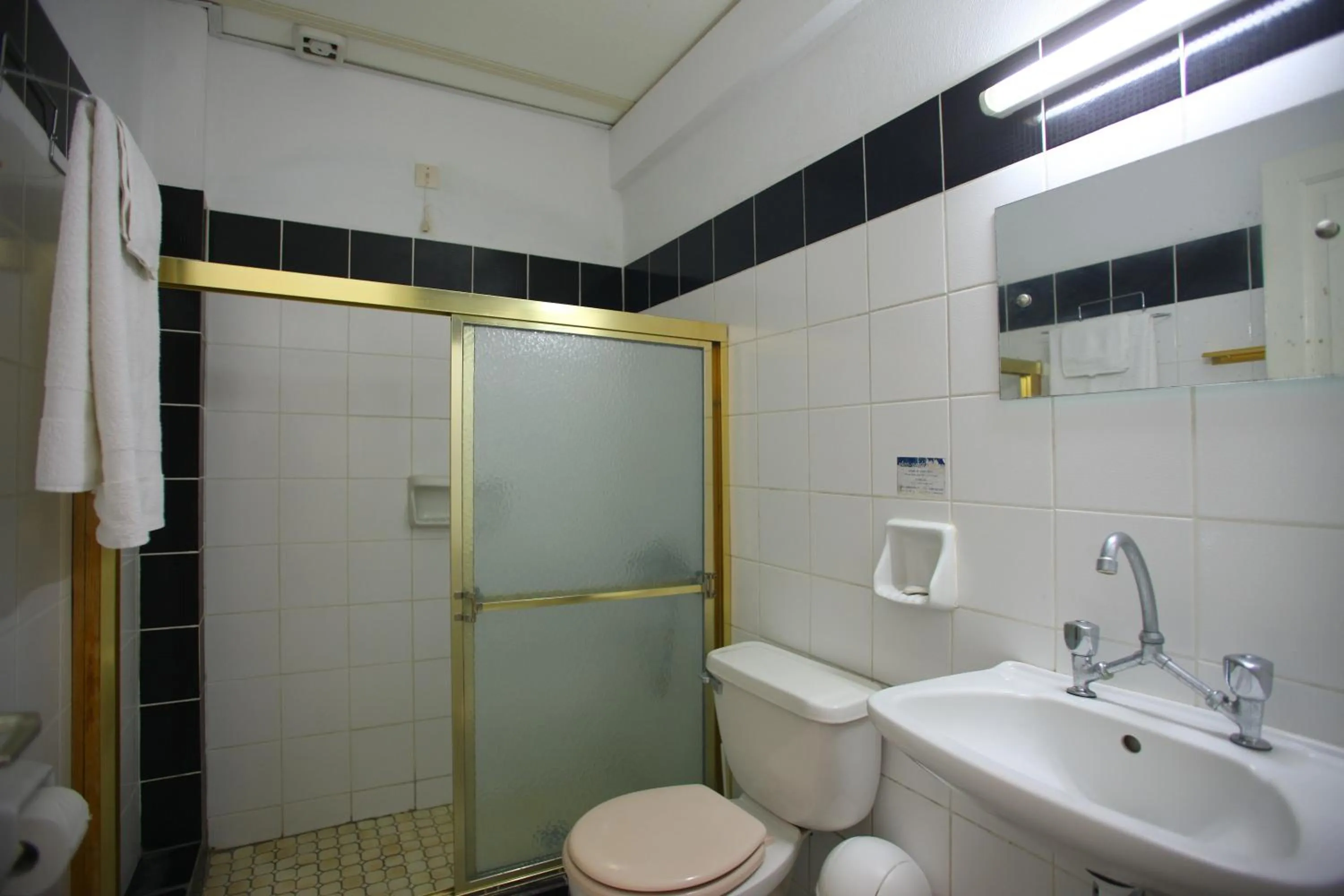 Shower in Dolphin Hotel