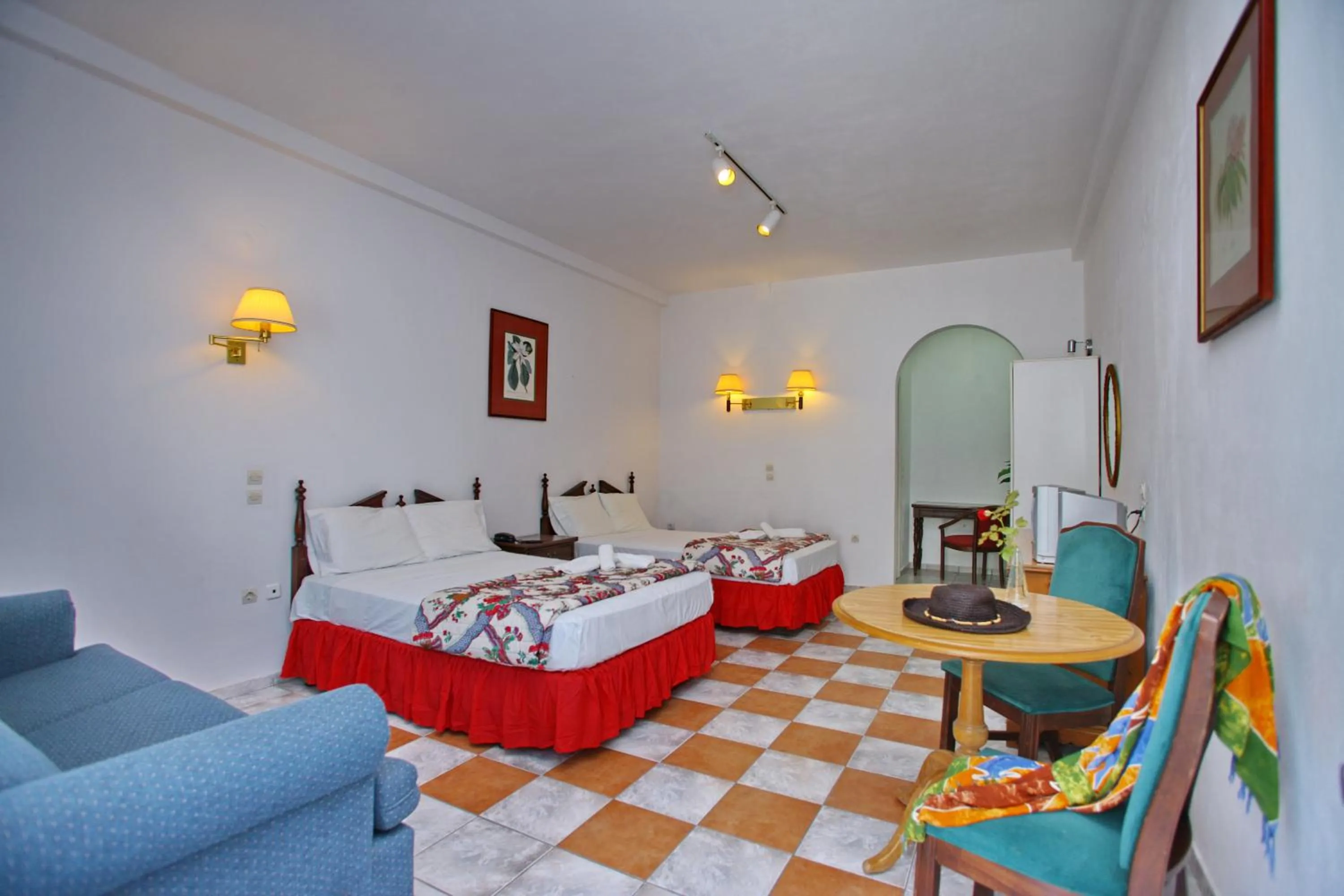 Bed in Dolphin Hotel