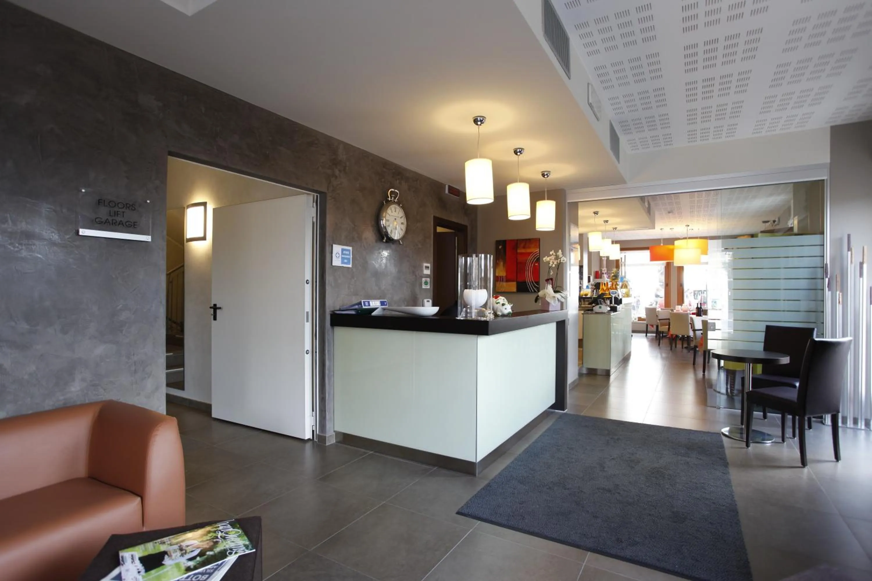 Lobby or reception in Hotel Lido