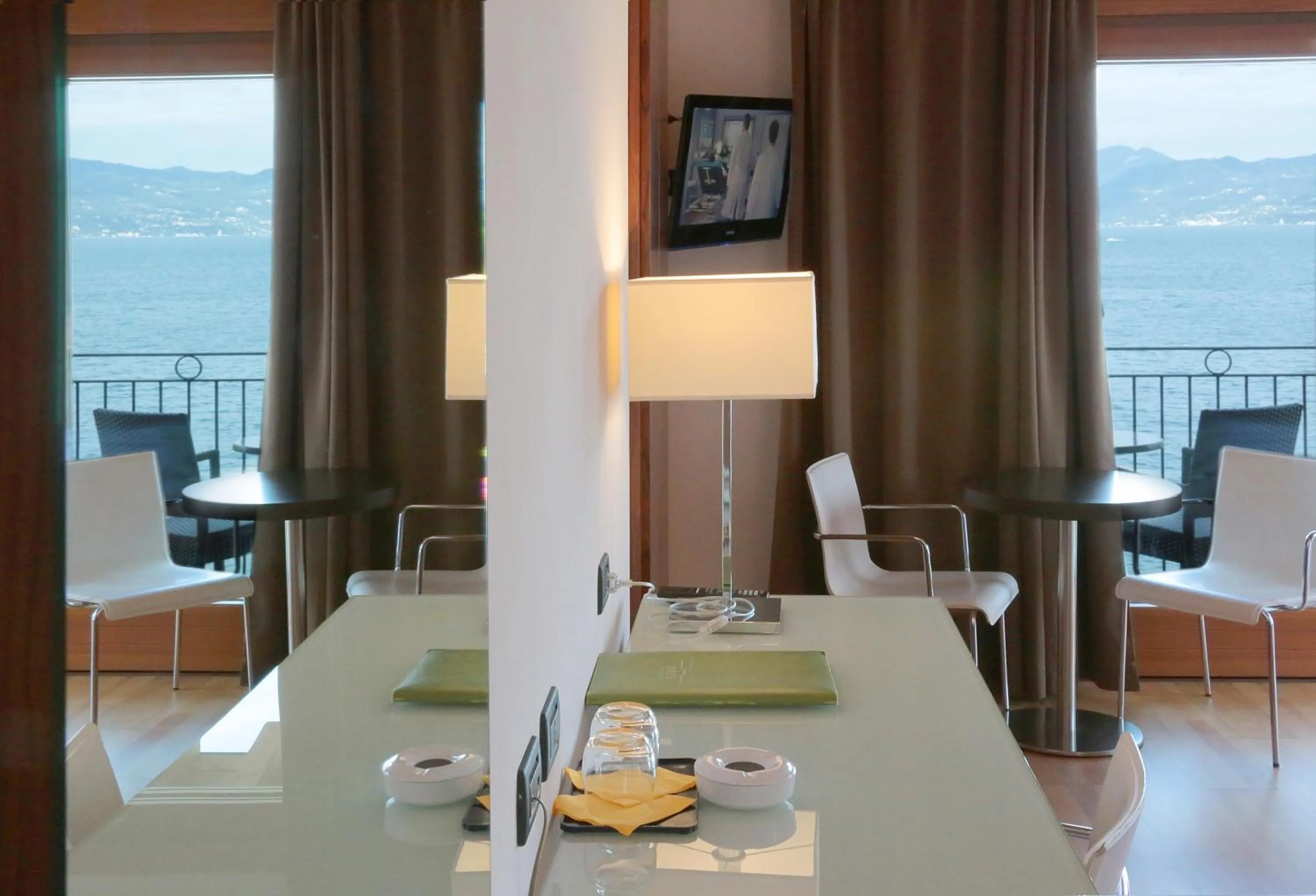 Lake view in Hotel Lido