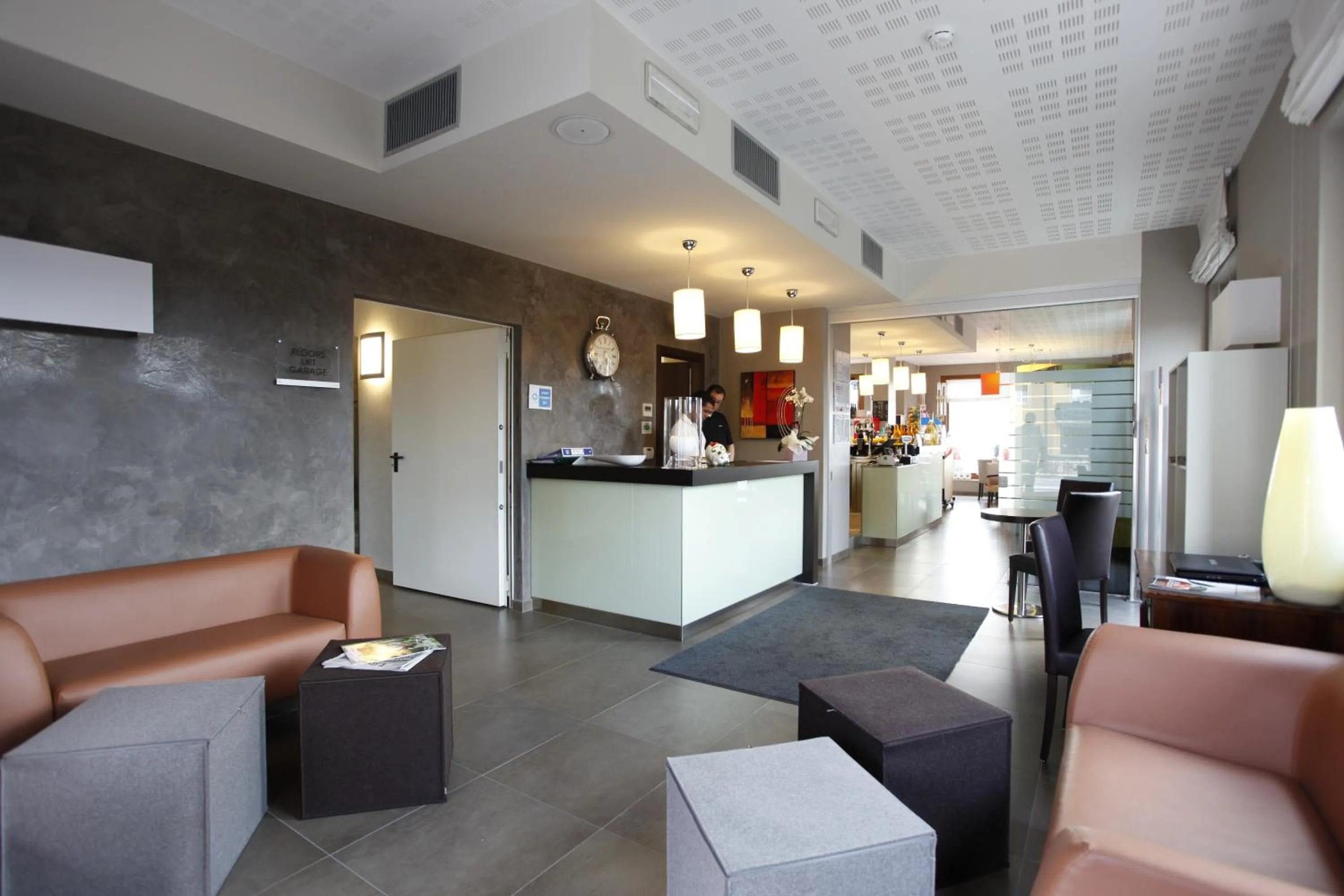 Lobby or reception in Hotel Lido