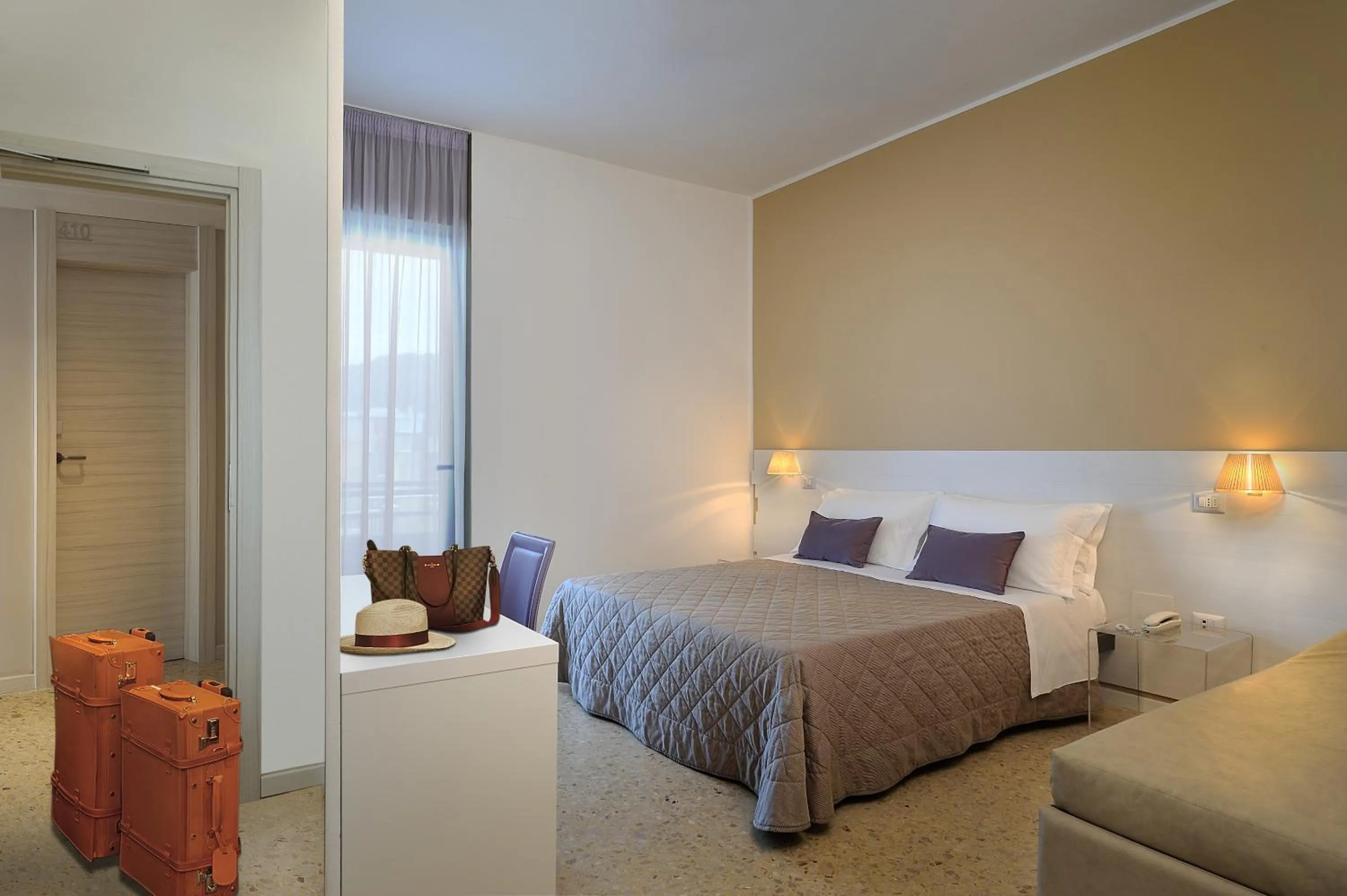 Photo of the whole room, Bed in Hotel delle Nazioni