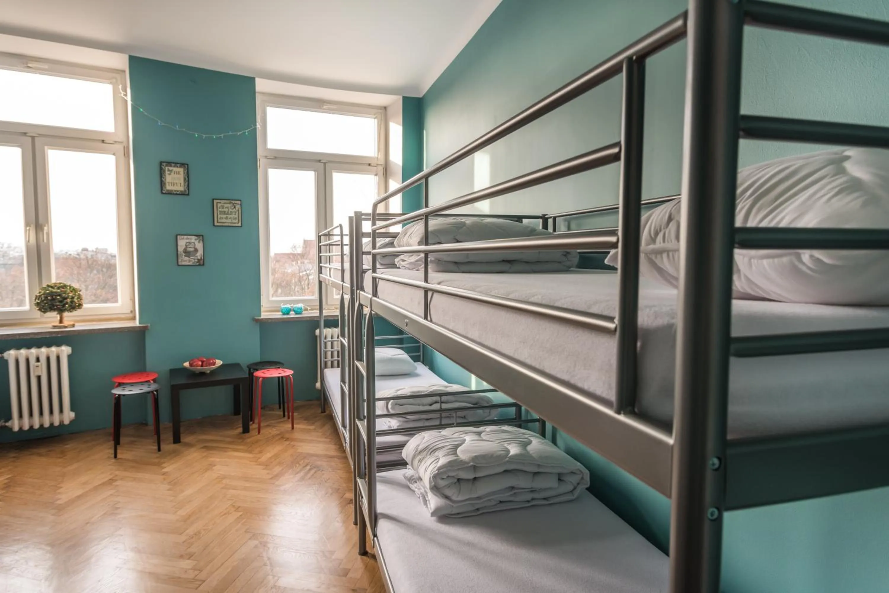 Decorative detail, Bed in Bubble Hostel