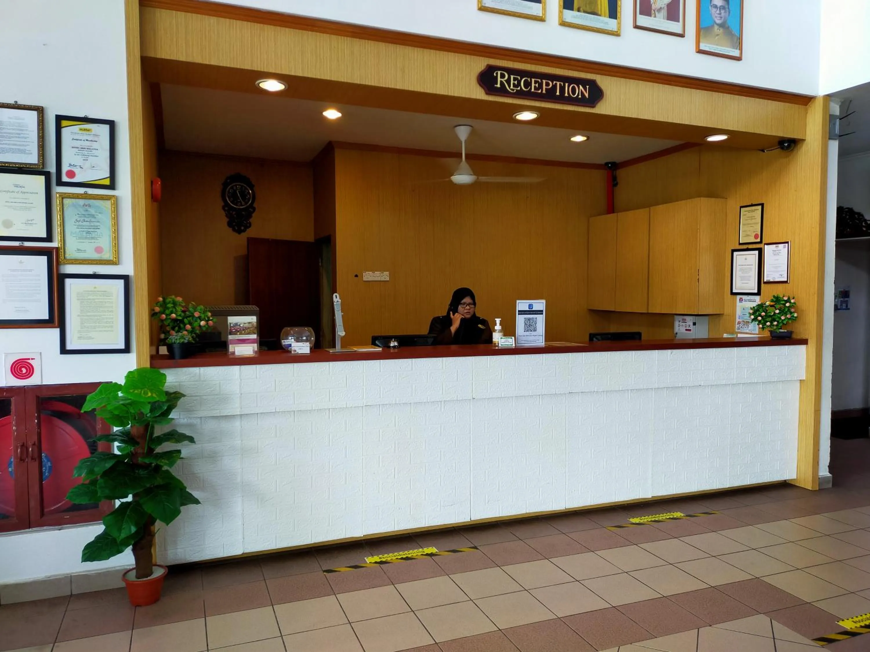 Lobby or reception in Hotel Seri Malaysia Bagan Lalang