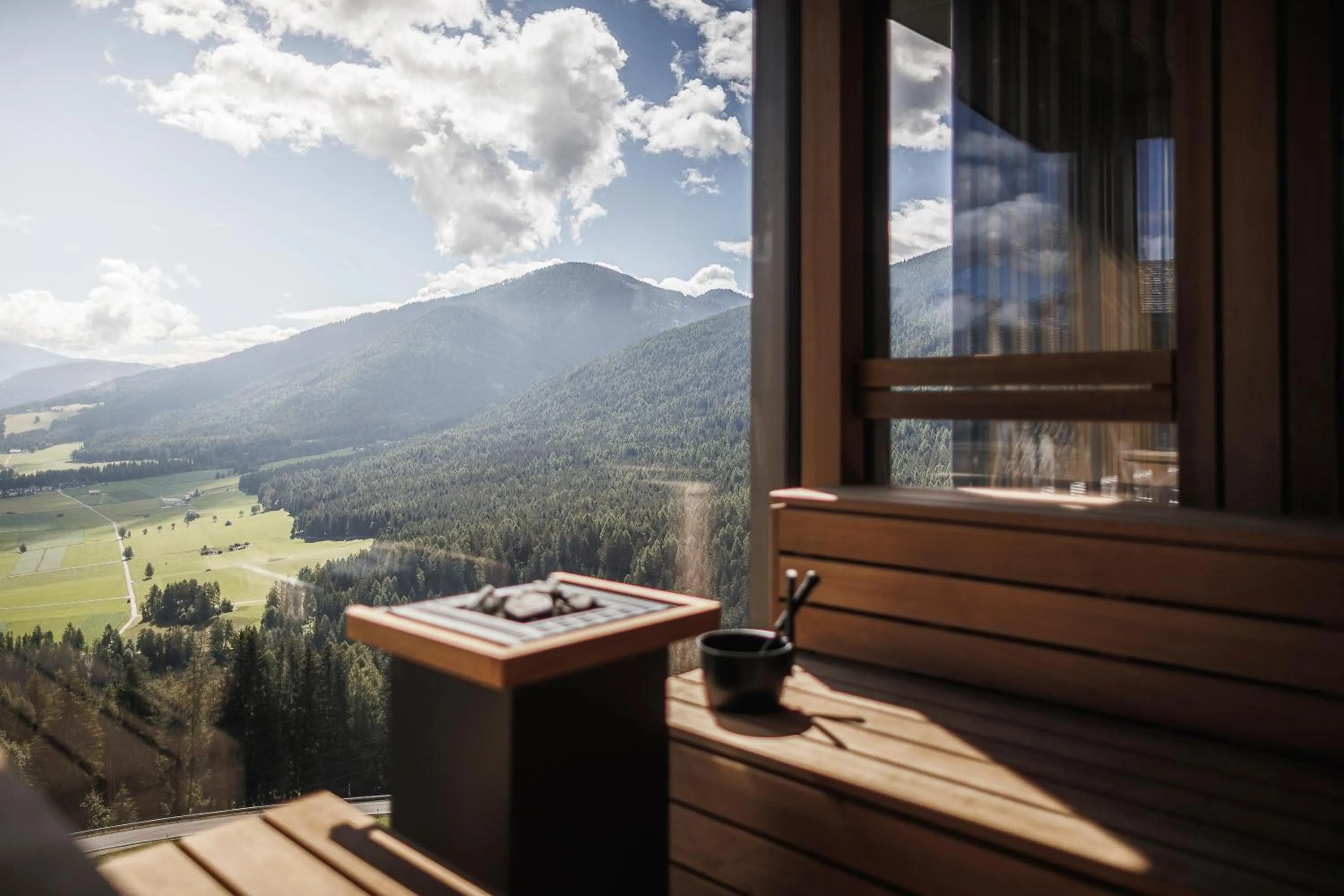 Spa and wellness centre/facilities in Hotel Hubertus