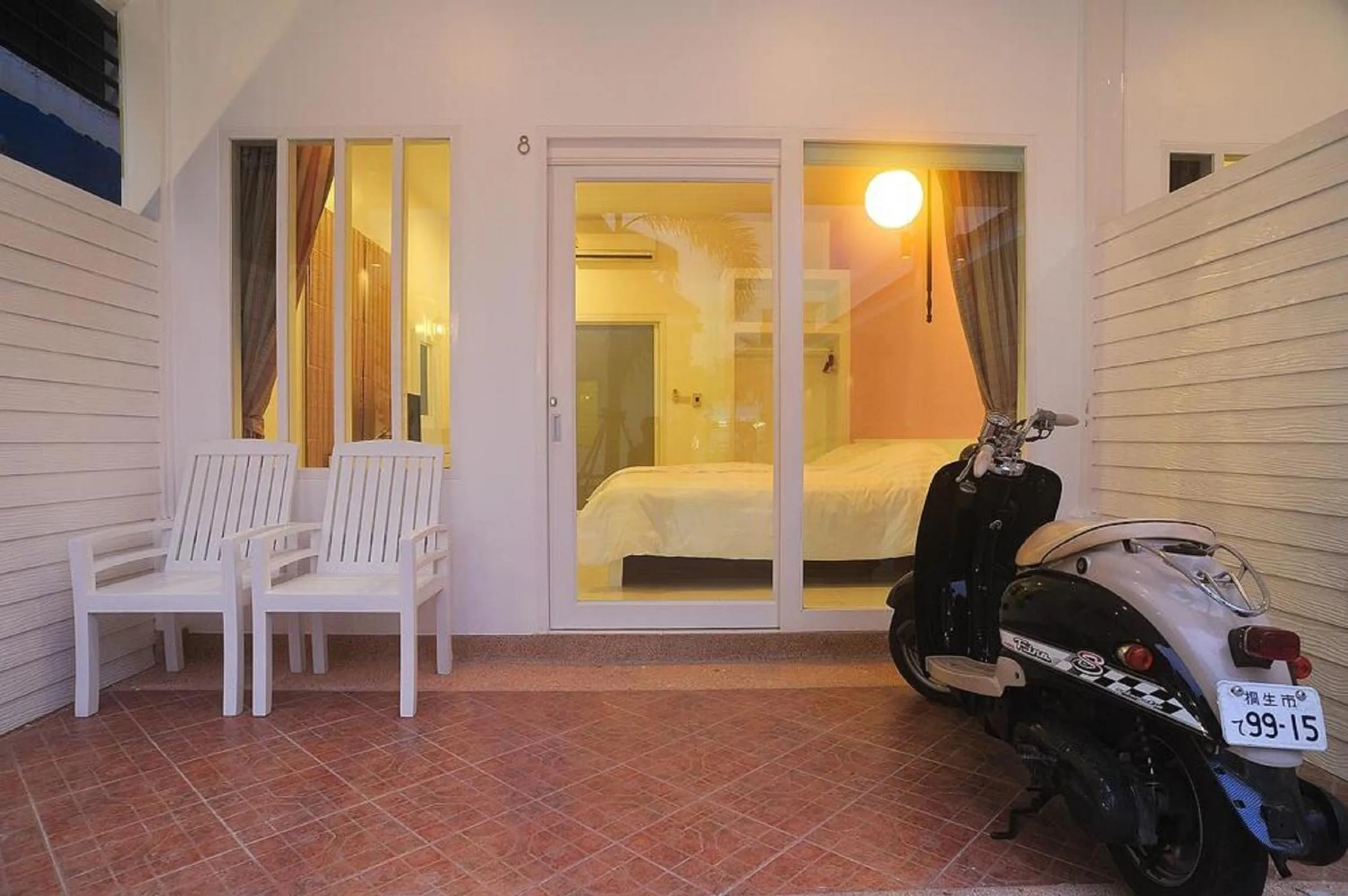 Patio, Bed in Clear House Phuket