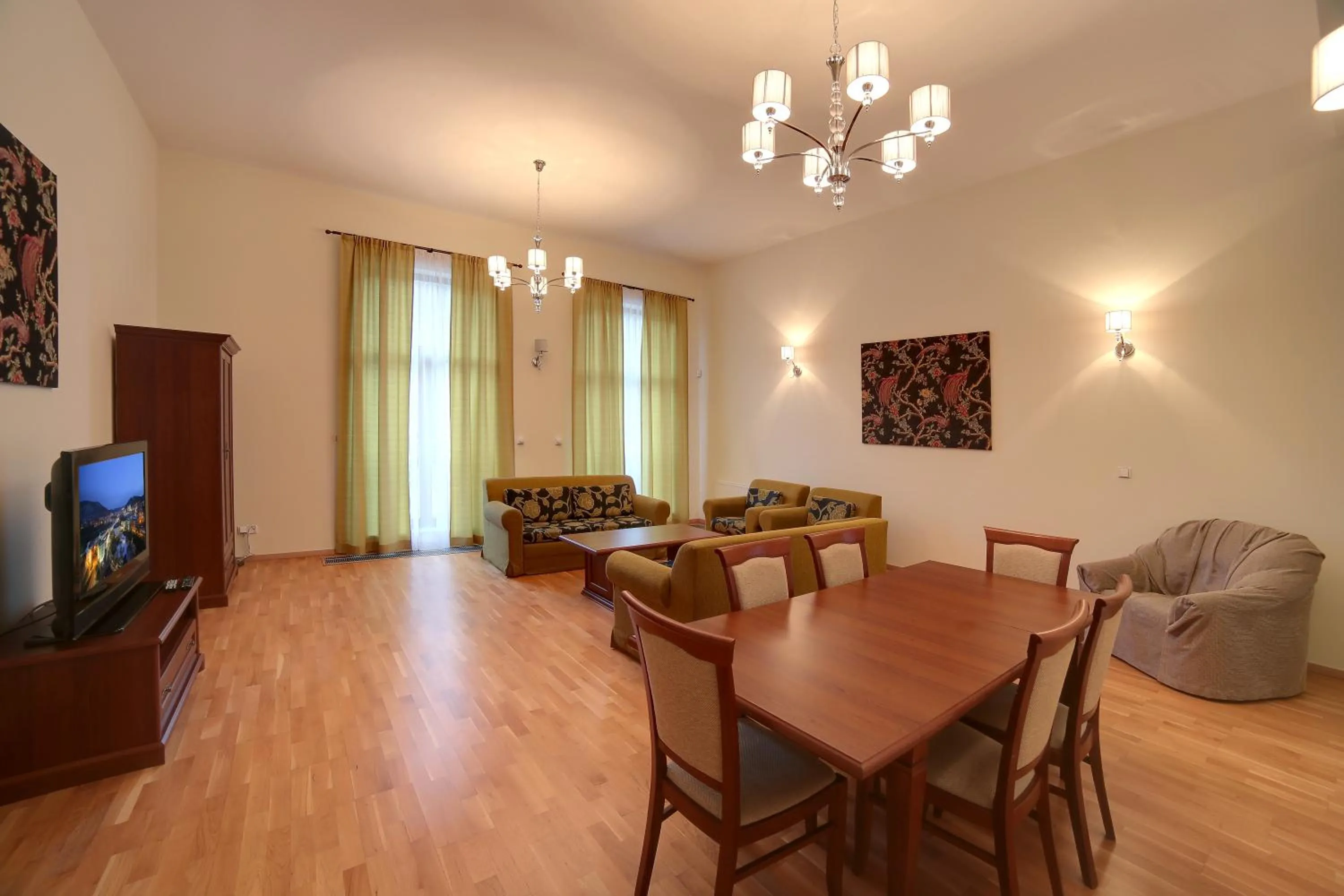 Communal lounge/ TV room in Slunecni Lazne Apartments