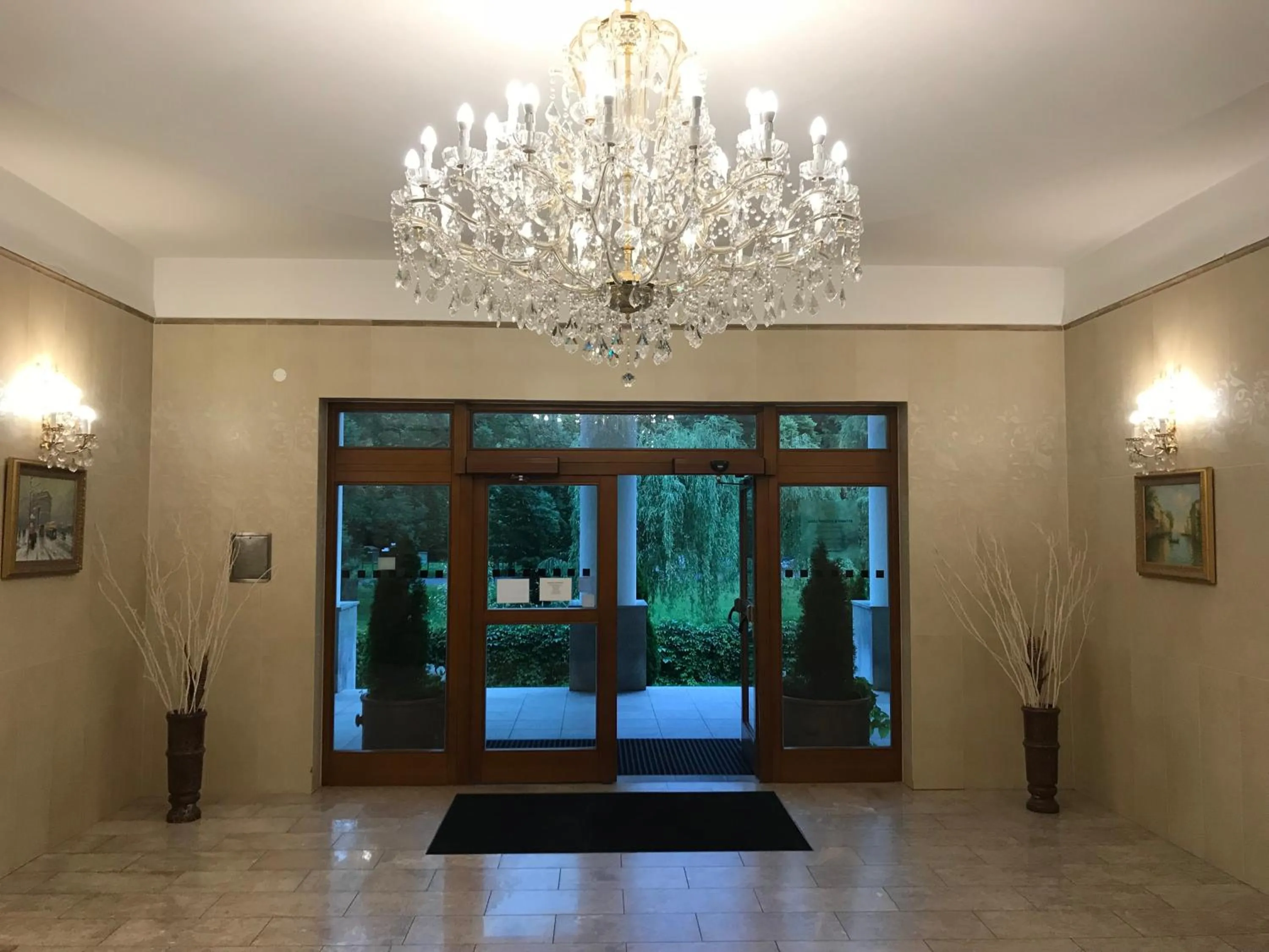 Lobby or reception in Slunecni Lazne Apartments