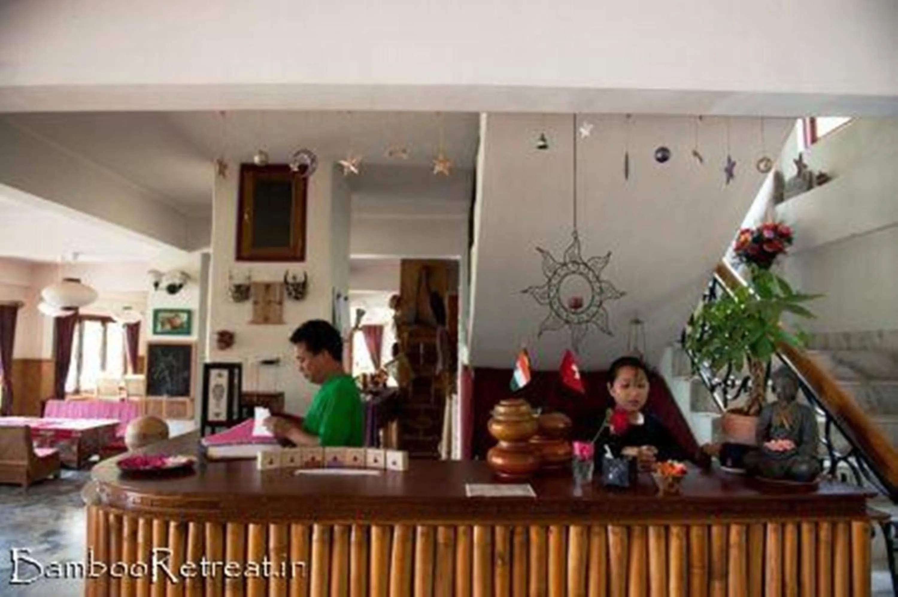 Lobby or reception in Bamboo Retreat