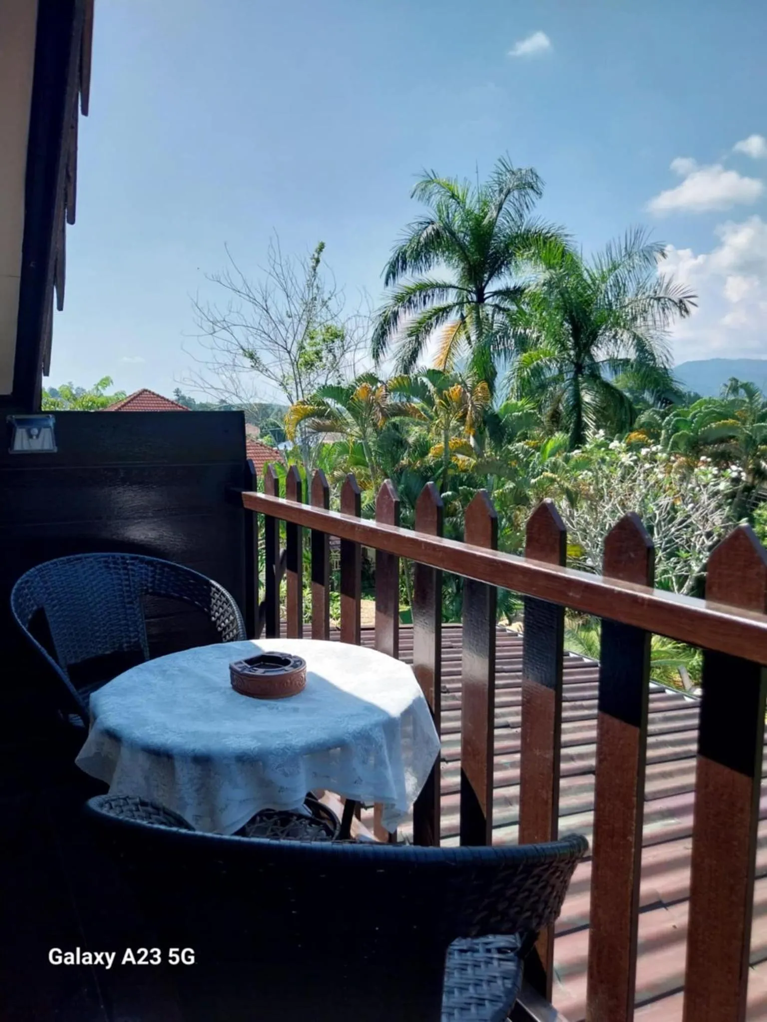 Balcony/Terrace in Homestay Chiangrai