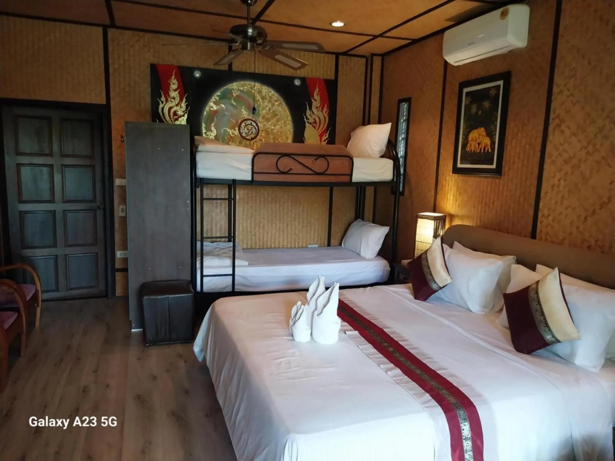 Photo of the whole room, Bed in Homestay Chiangrai