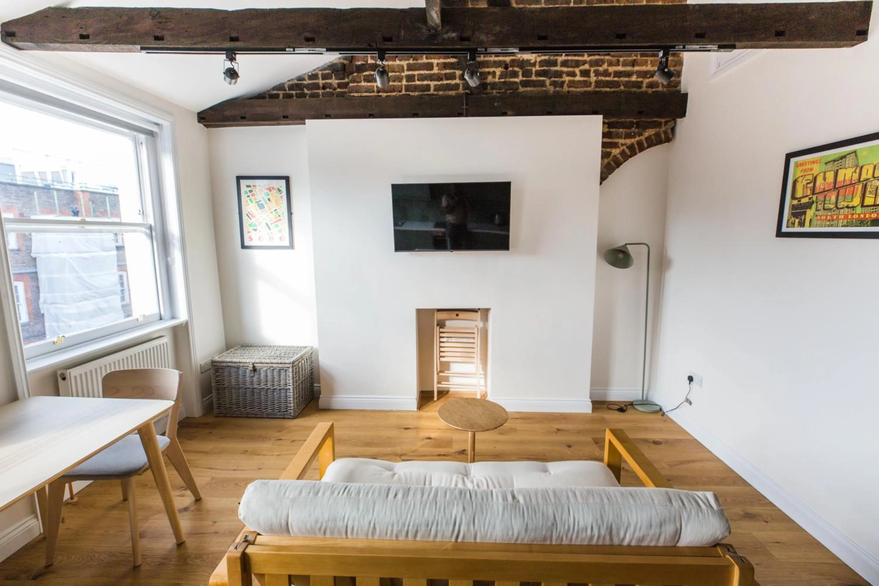 Living room in St Athans Hotel