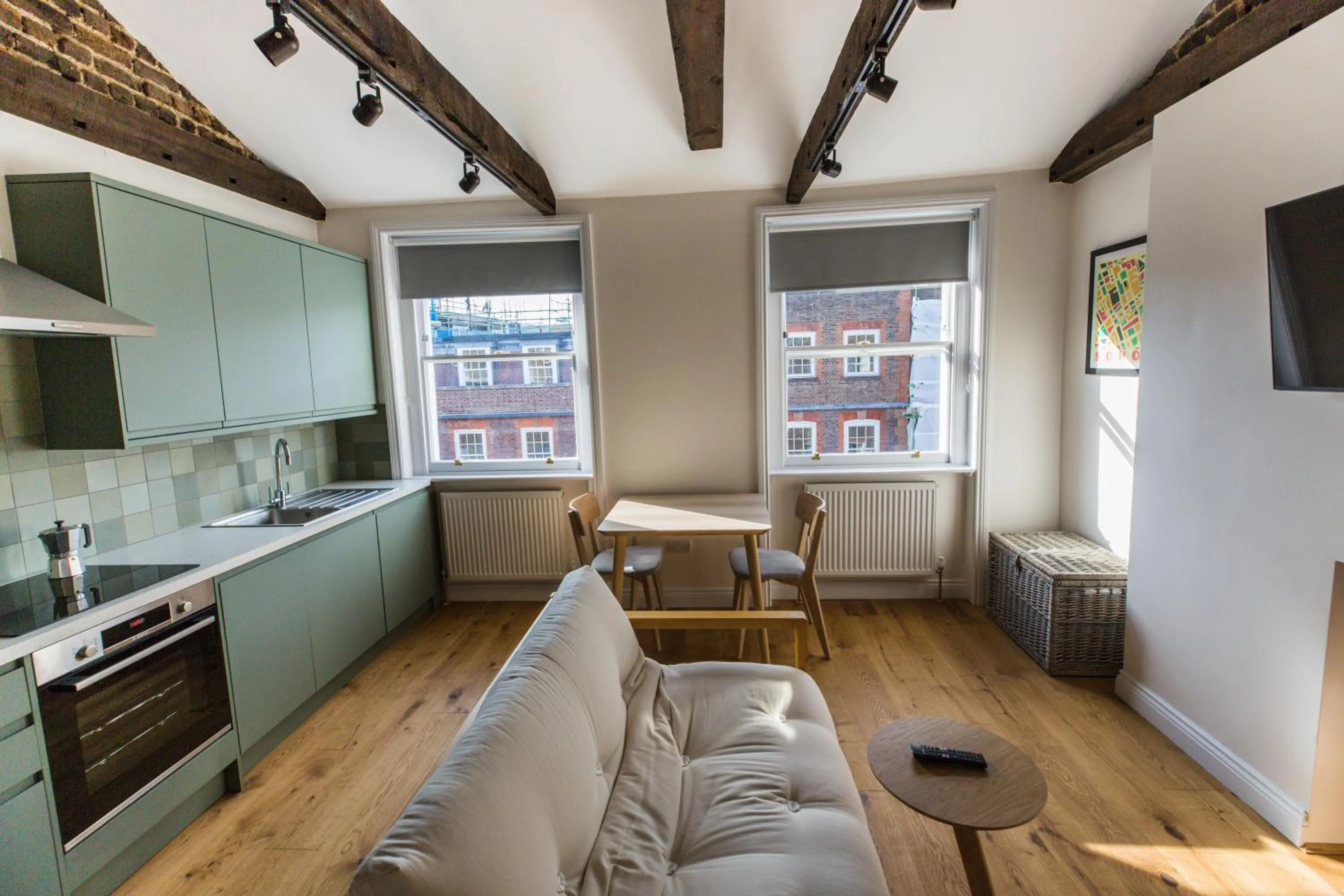 Kitchen or kitchenette in St Athans Hotel