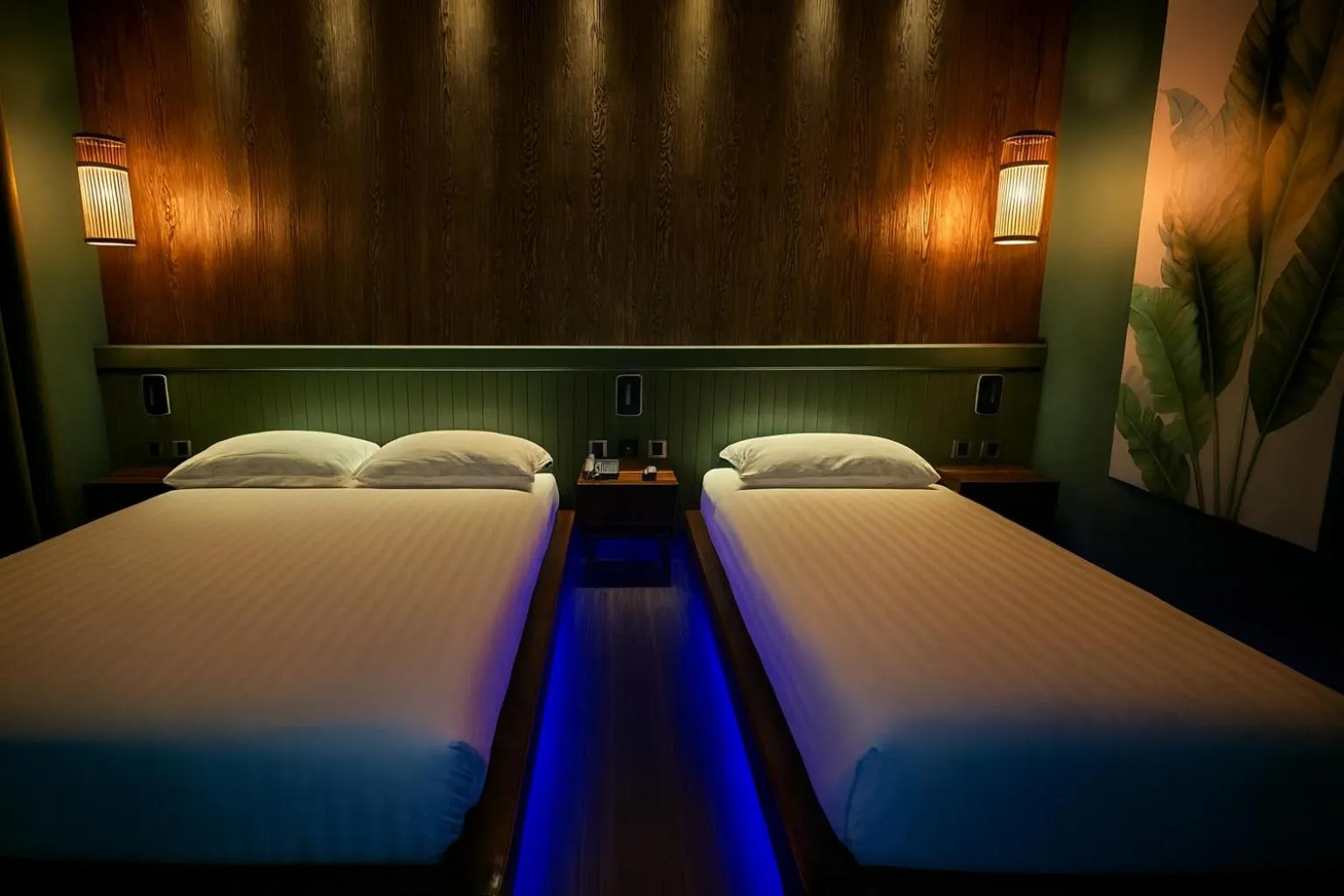 Bed in Tuana Hotels The Natural Resort